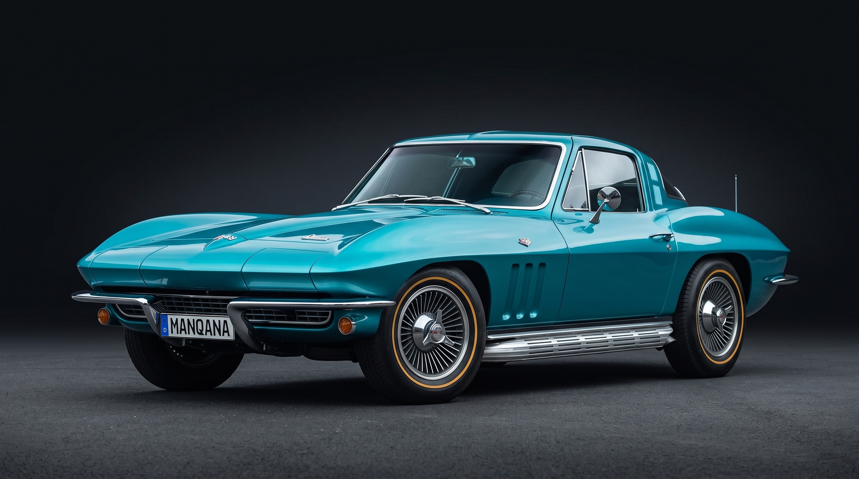 CHEVROLET CORVETTE, 2 世代 デスクトップの壁紙、マンカナ