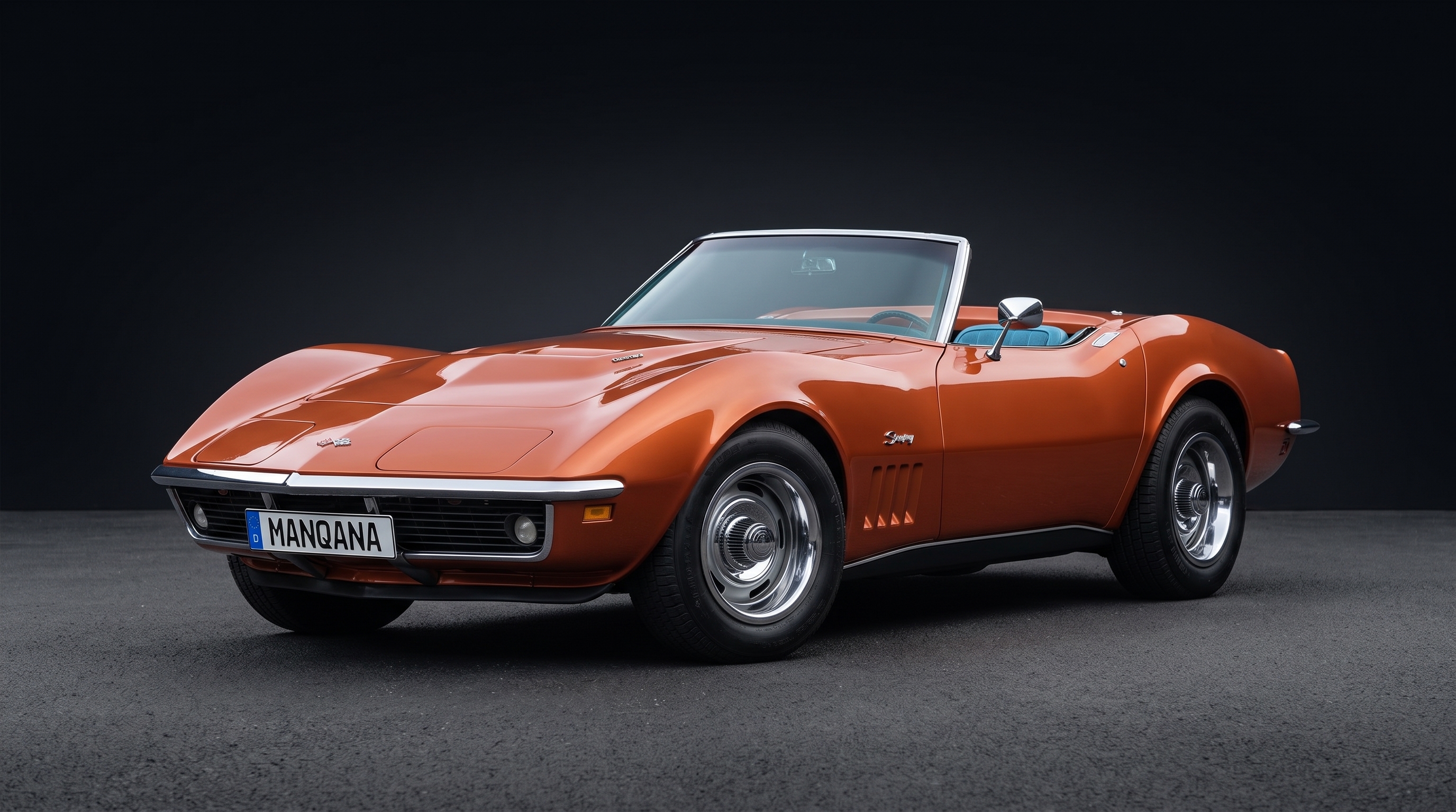 CHEVROLET CORVETTE, 3 世代 デスクトップの壁紙、マンカナ