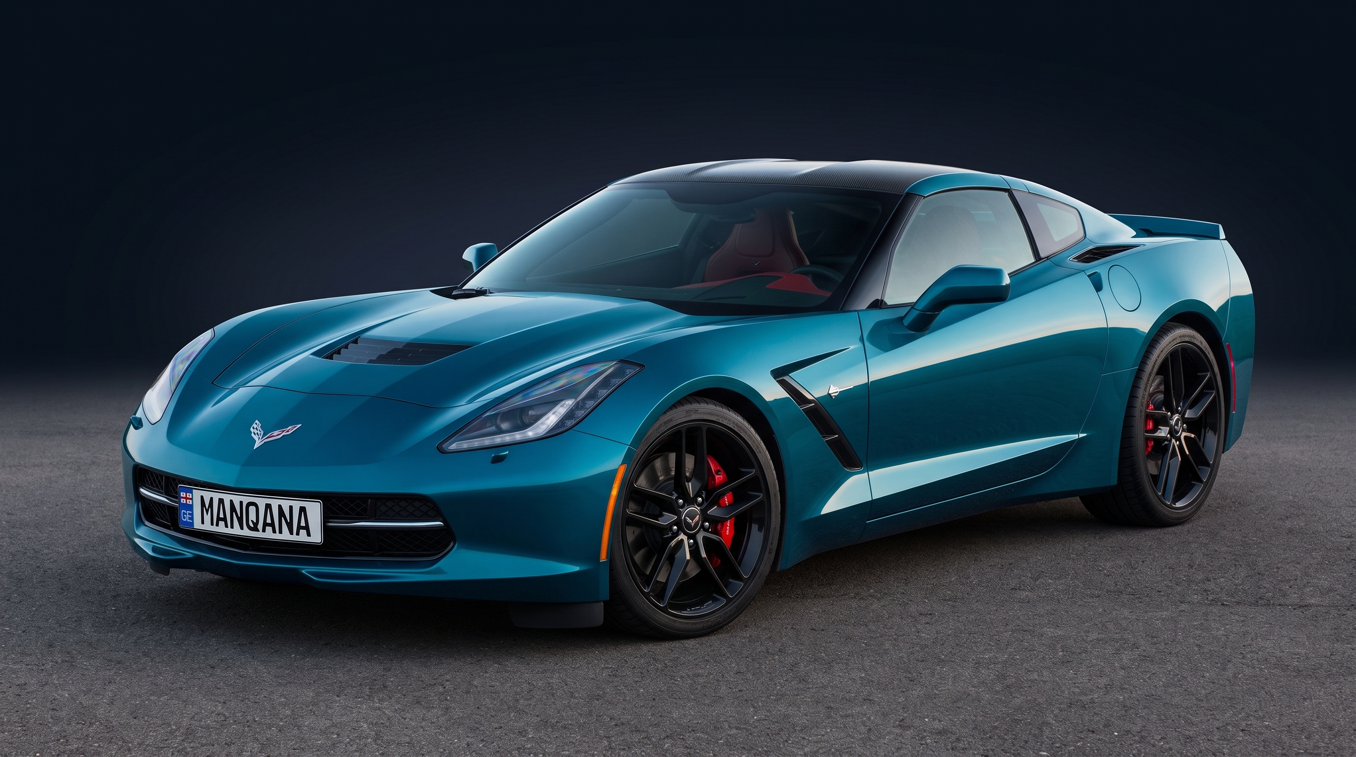 CHEVROLET CORVETTE, 7 世代 デスクトップの壁紙、マンカナ