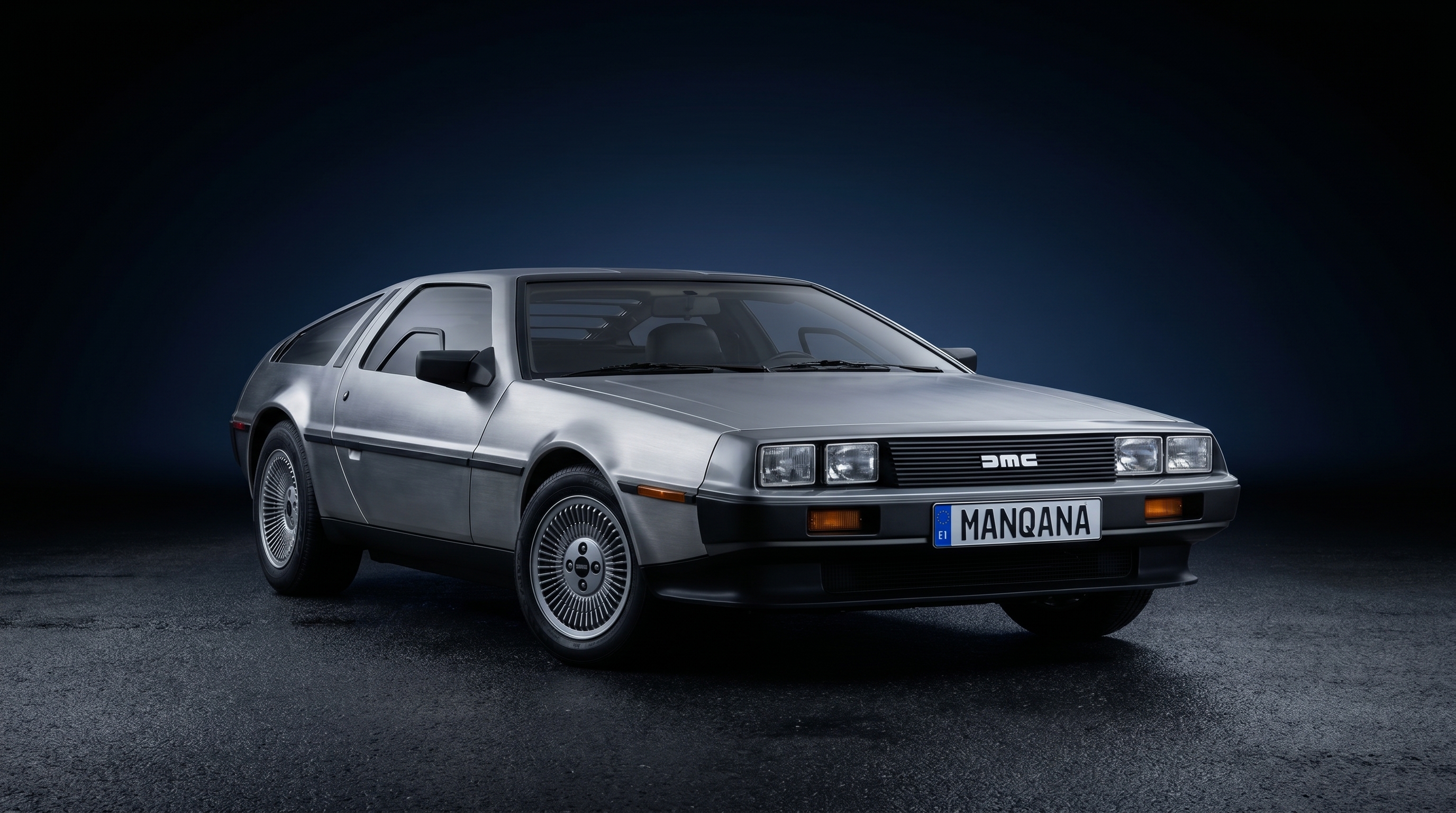 Обои для рабочего стола DELOREAN DMC-12, 1-е поколение, Манкана