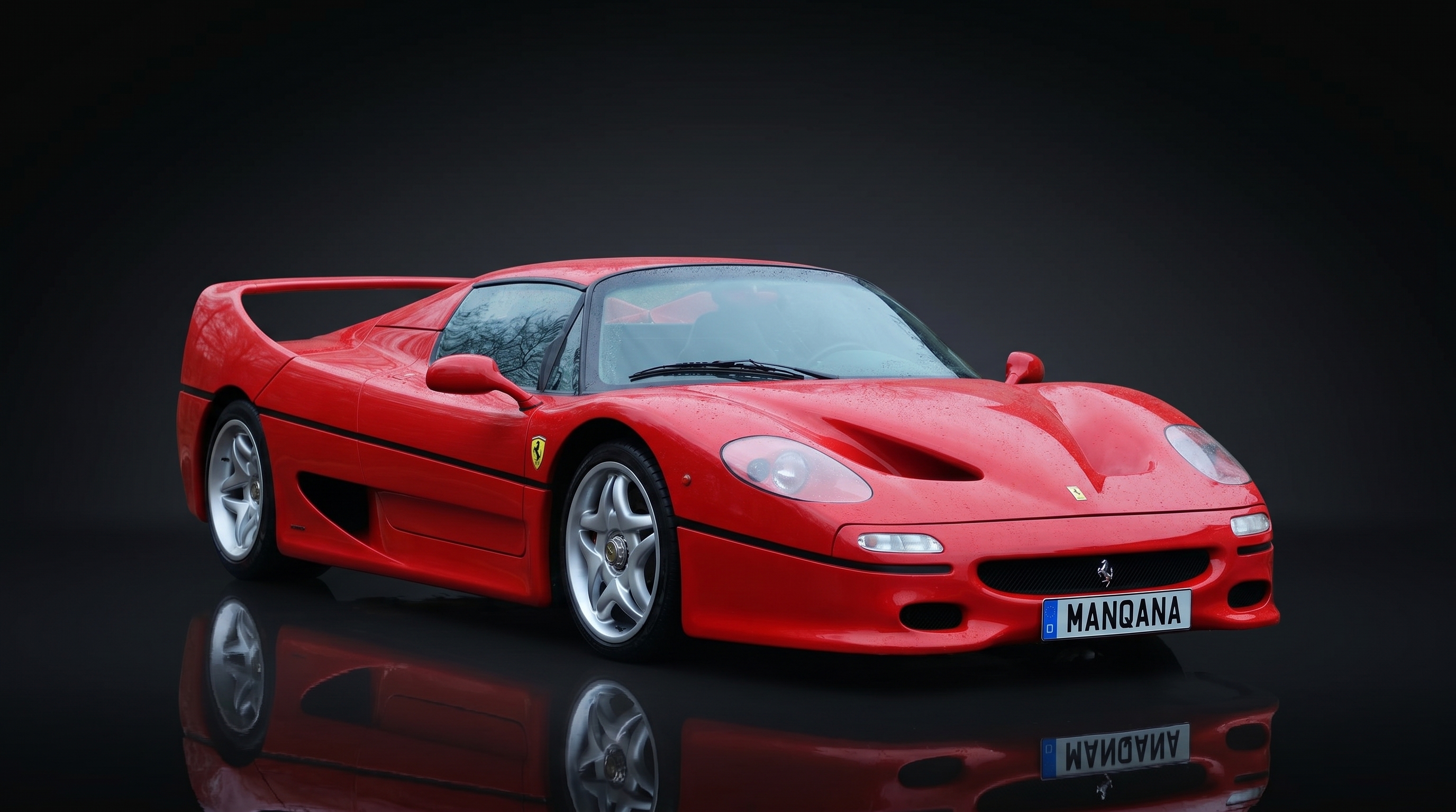 FERRARI F50, 1 世代 デスクトップの壁紙、マンカナ