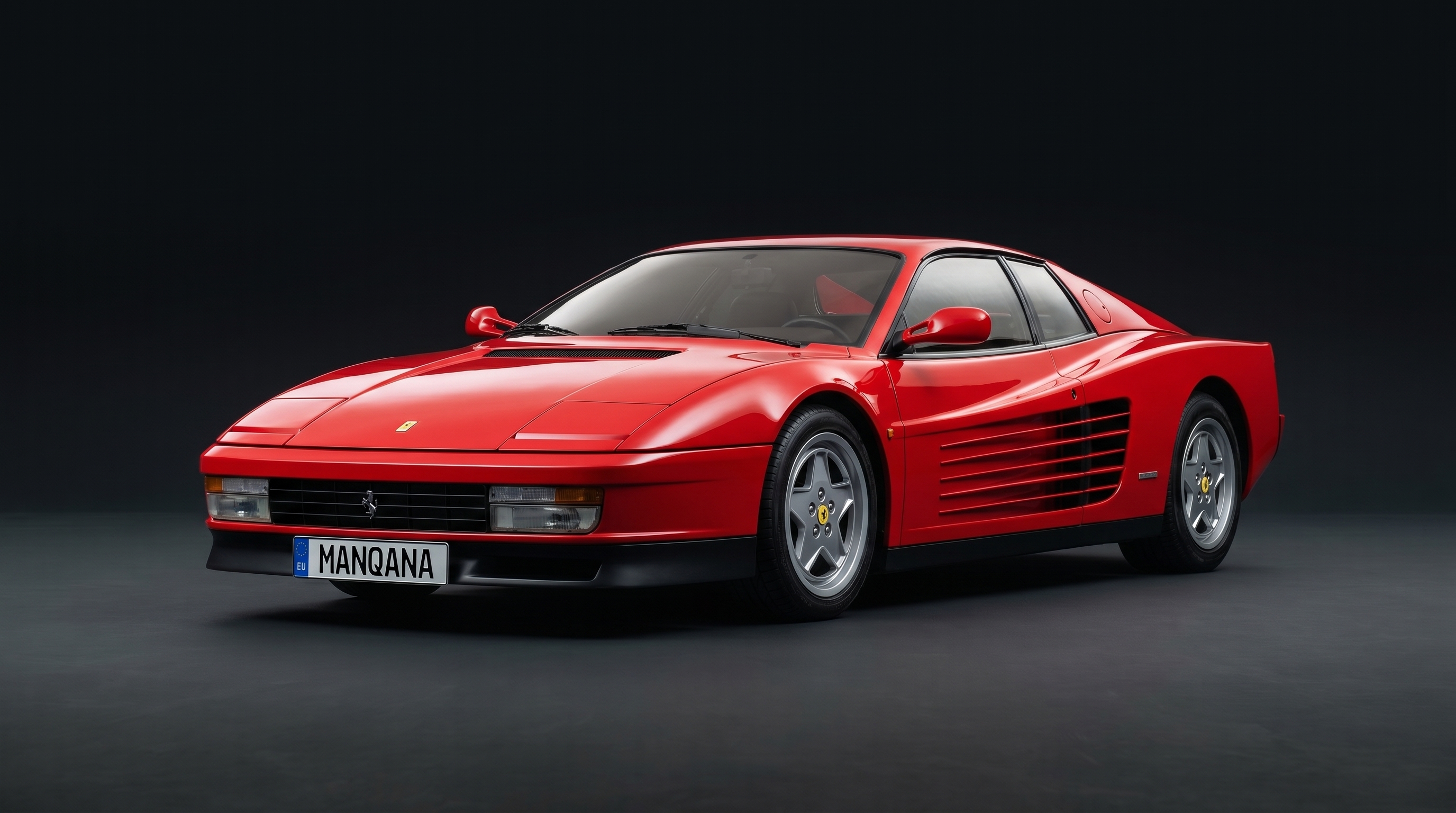 FERRARI TESTAROSSA, 1st generation, 1st facelift desktop wallpaper, Manqana