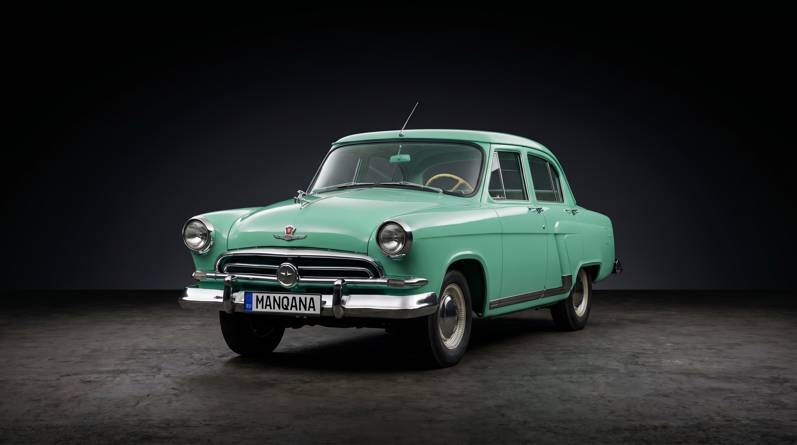 GAZ 21-VOLGA, 1 世代 デスクトップの壁紙、マンカナ