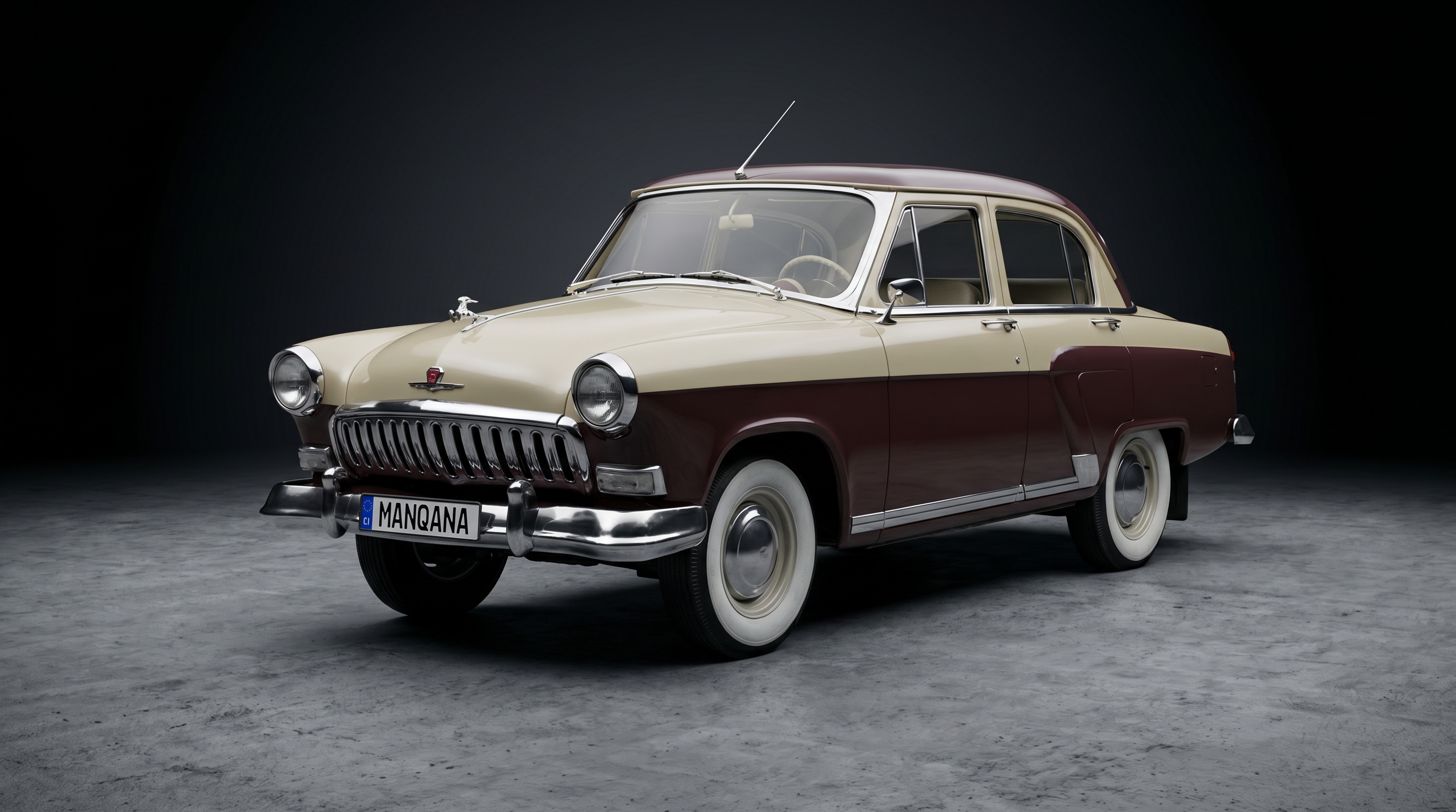 GAZ 21-VOLGA, 2 世代 デスクトップの壁紙、マンカナ