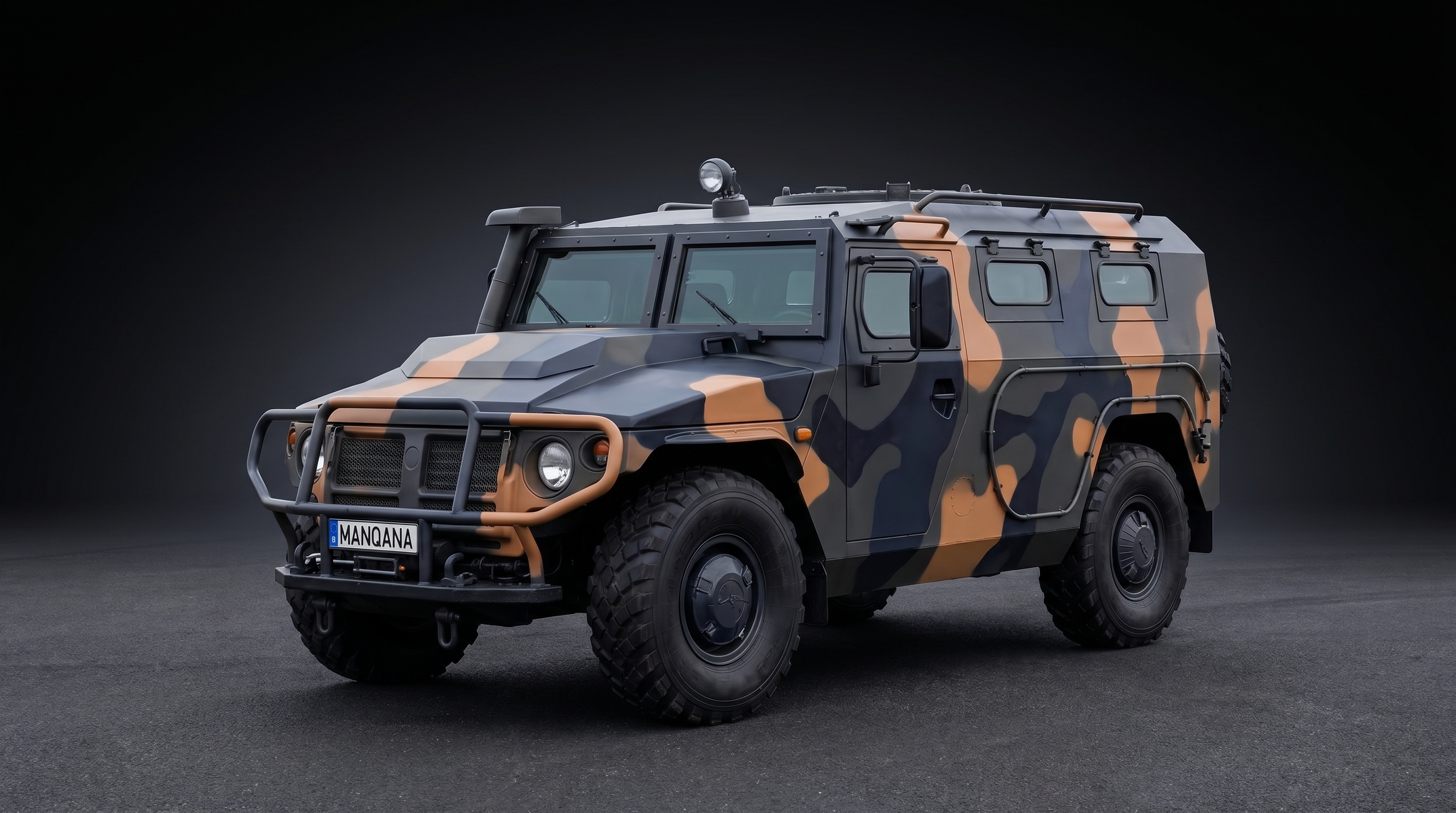 טפט לשולחן העבודה של GAZ 2330-TIGR, 1 דוֹר, Manqana