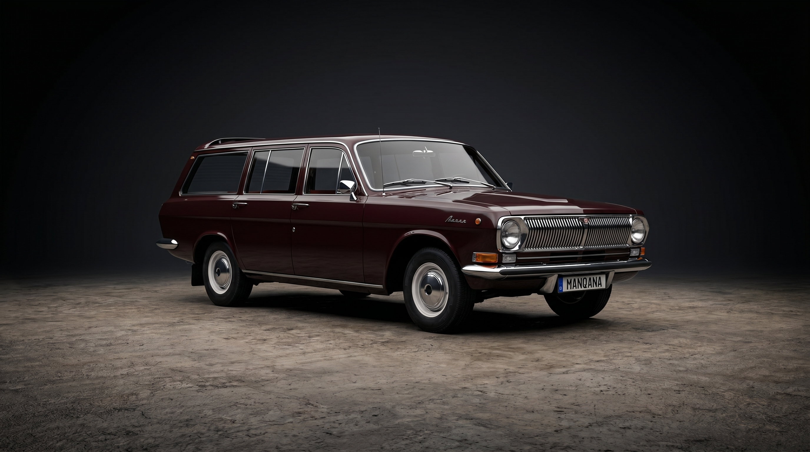 GAZ 24-VOLGA, 1 世代 デスクトップの壁紙、マンカナ