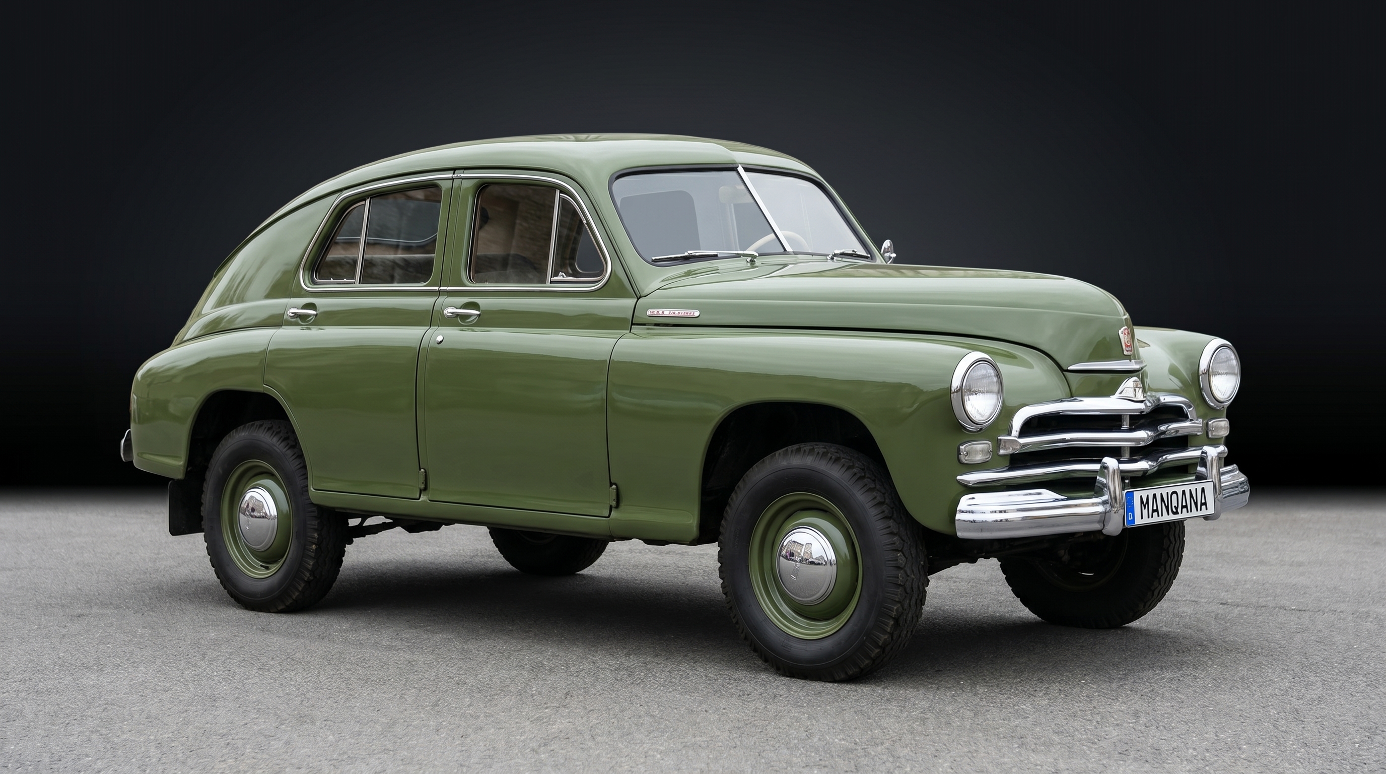 Обои для рабочего стола GAZ M-72, 1-е поколение, Манкана