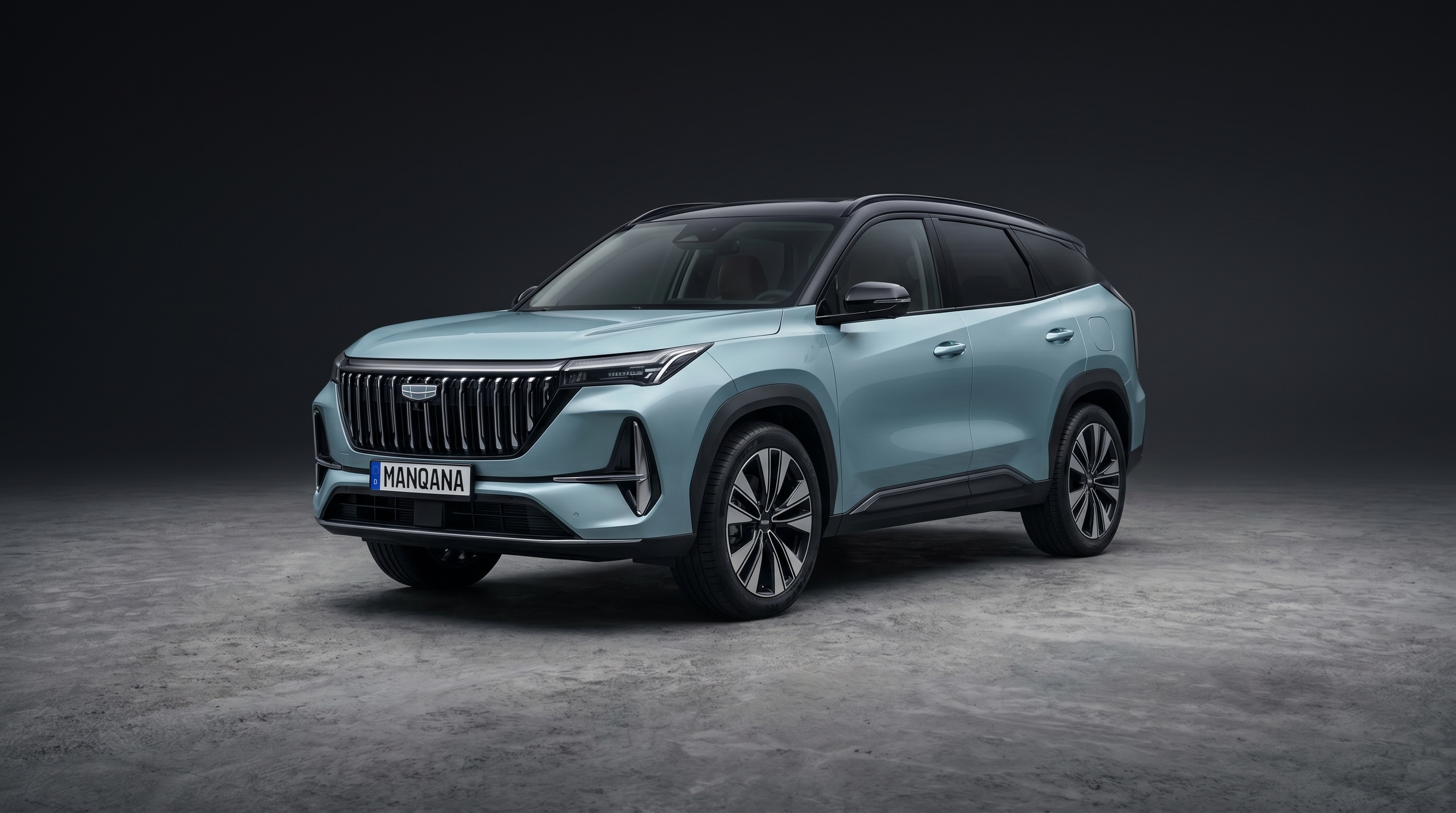 GEELY ATLAS, 3rd generation desktop wallpaper, Manqana