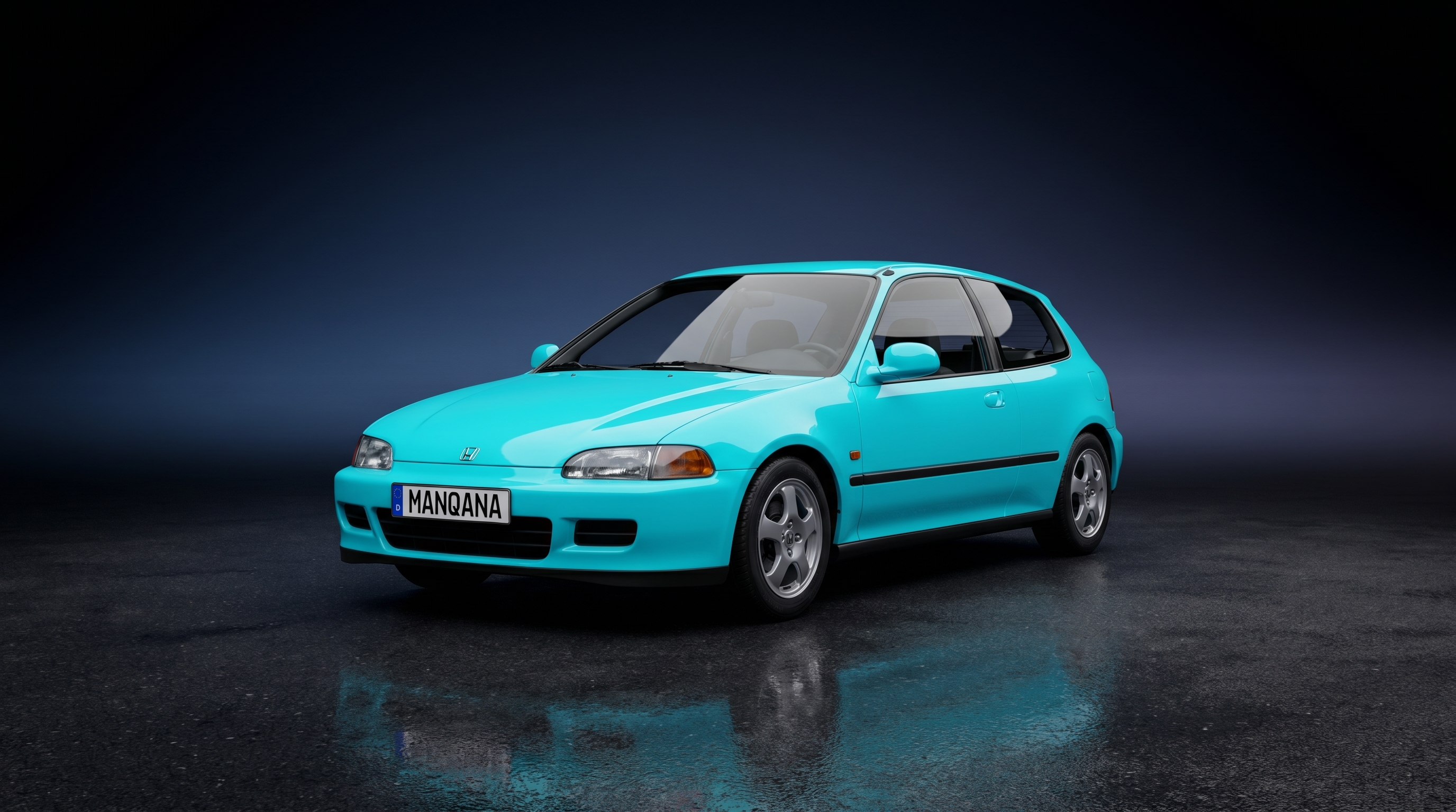 טפט לשולחן העבודה של HONDA CIVIC, 5 דוֹר, Manqana