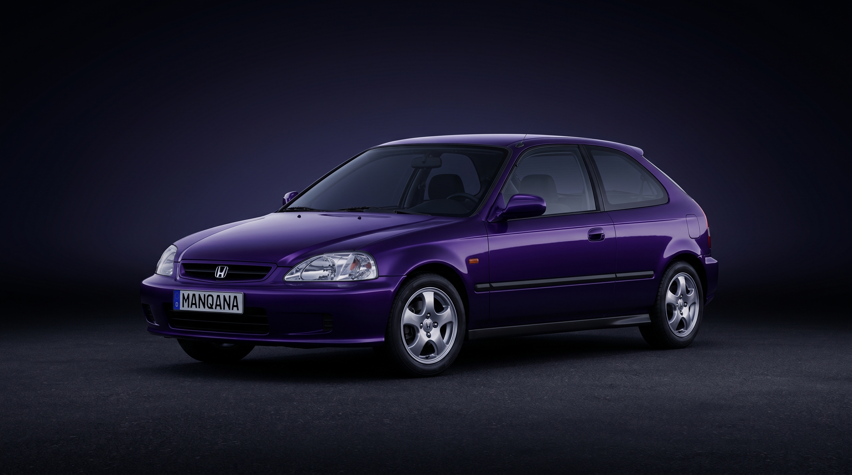 HONDA CIVIC, 6 世代, 1 フェイスリフト デスクトップの壁紙、マンカナ