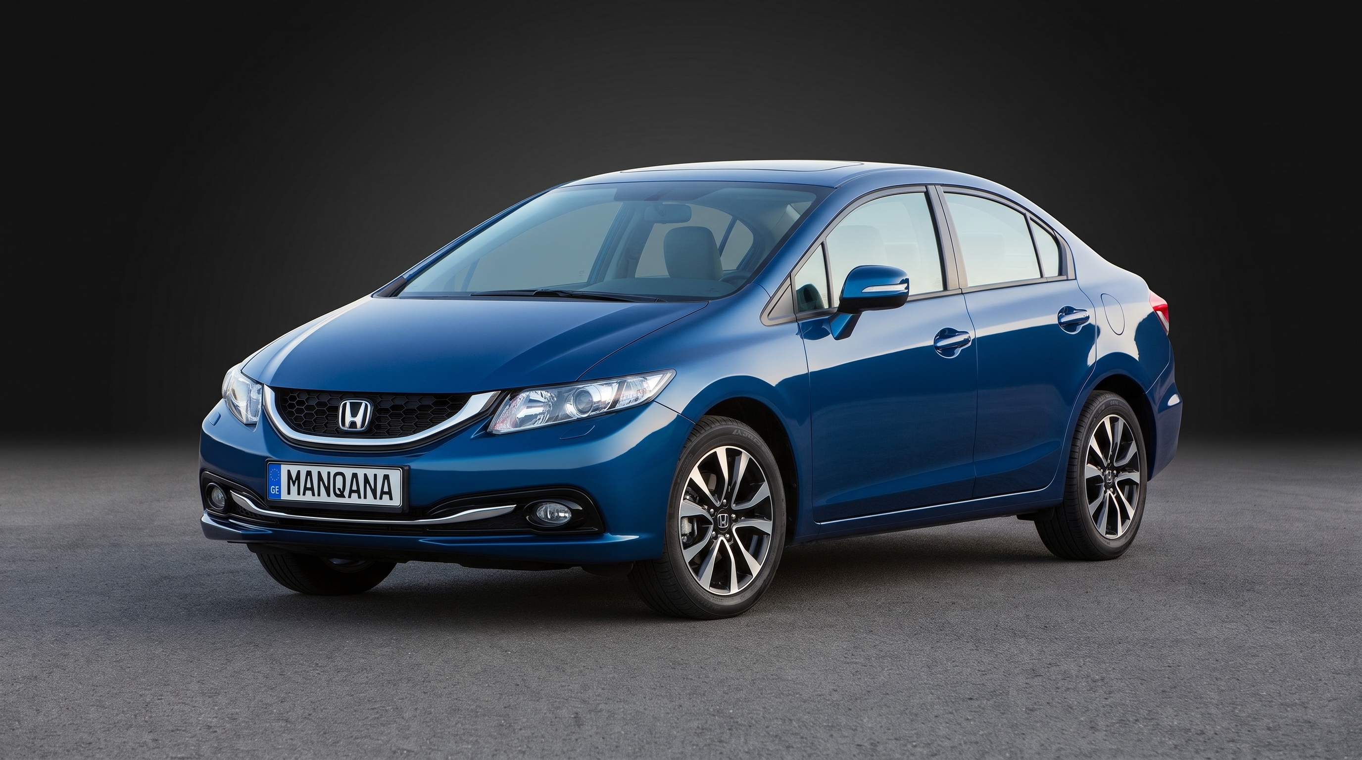 HONDA CIVIC, 9th generation, 1st facelift desktop wallpaper, Manqana