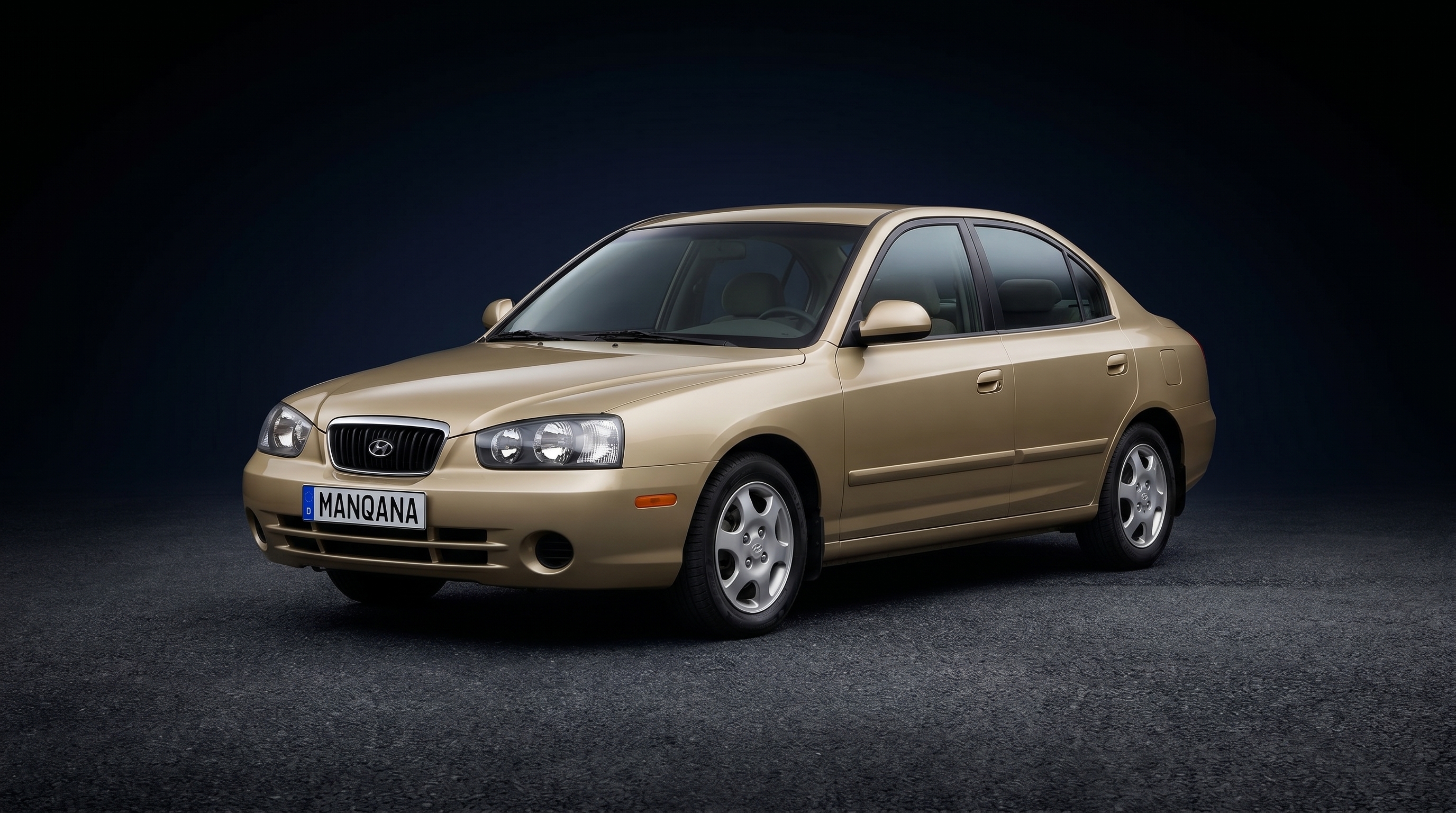 טפט לשולחן העבודה של HYUNDAI ELANTRA, 3 דוֹר, Manqana