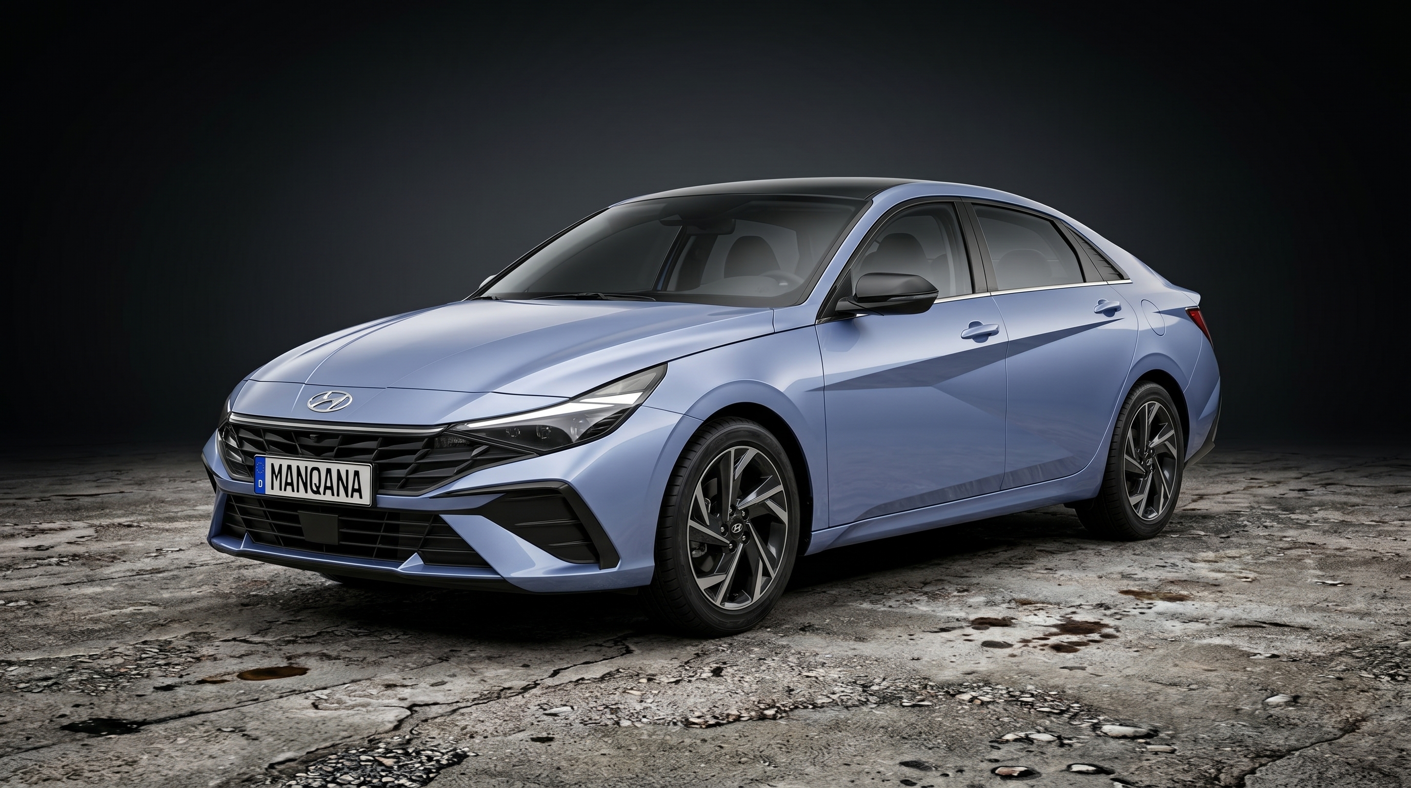 HYUNDAI ELANTRA, 7th generation, 1st facelift desktop wallpaper, Manqana