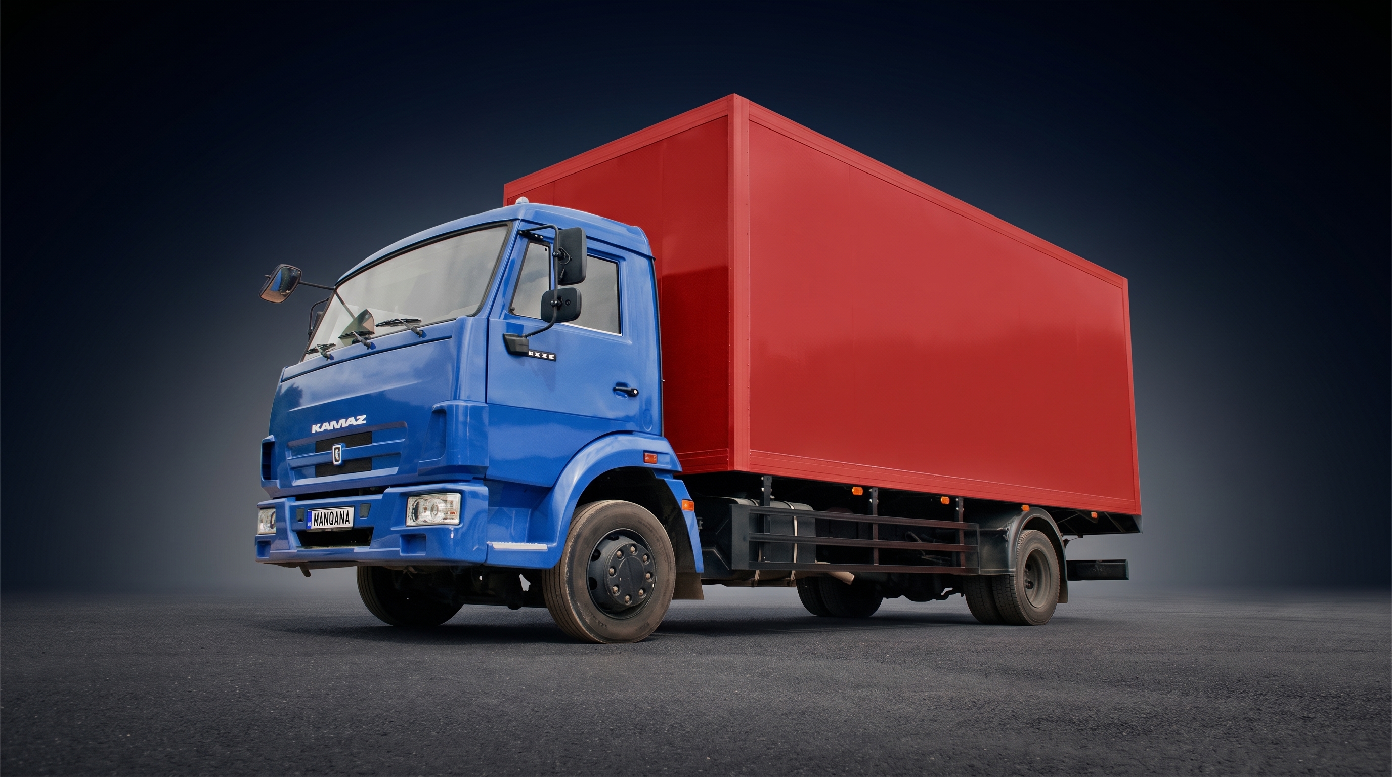 KAMAZ 4308, 1 世代, 1 フェイスリフト デスクトップの壁紙、マンカナ