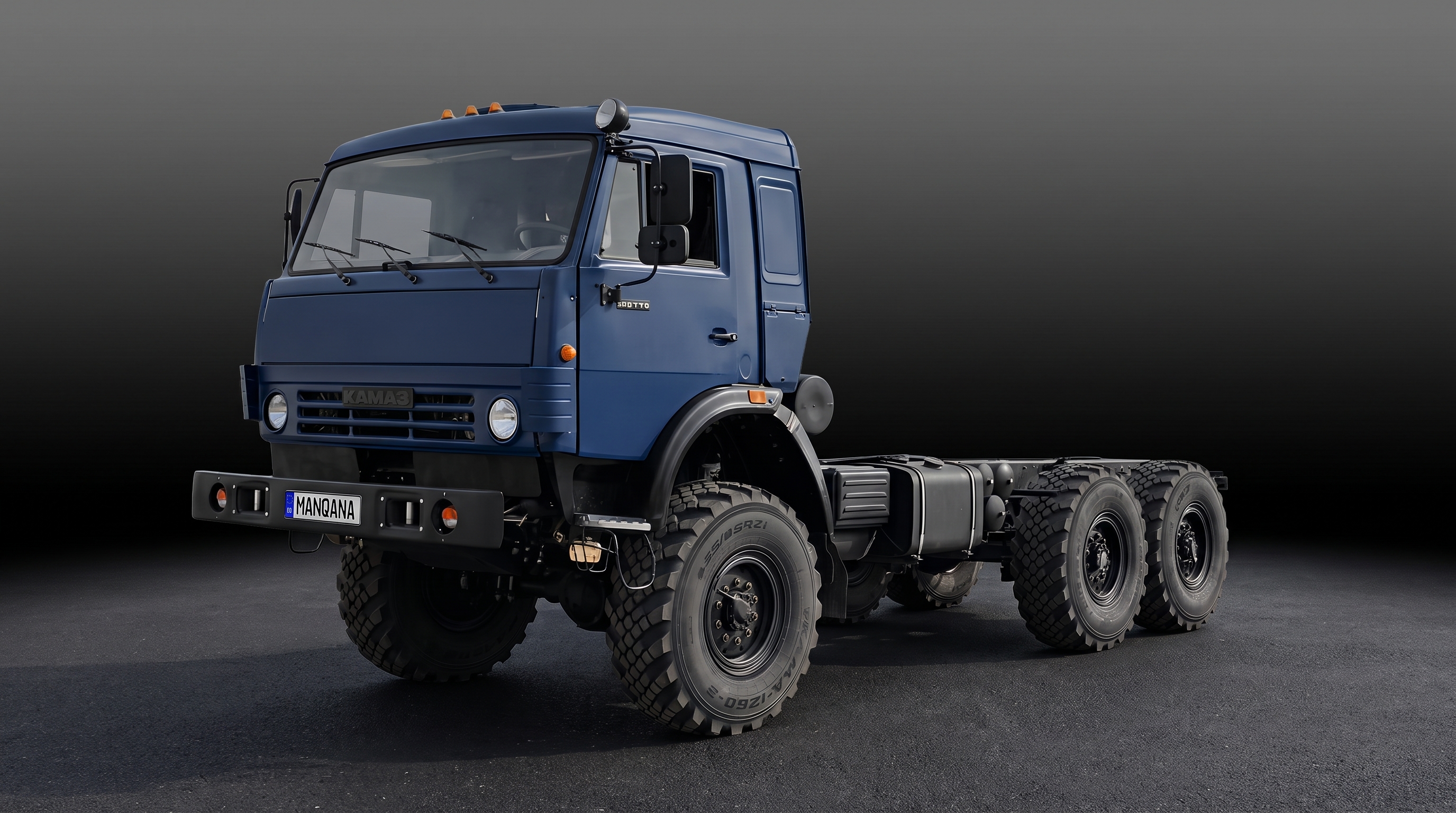 Обои для рабочего стола KAMAZ 43118, 1-е поколение, Манкана