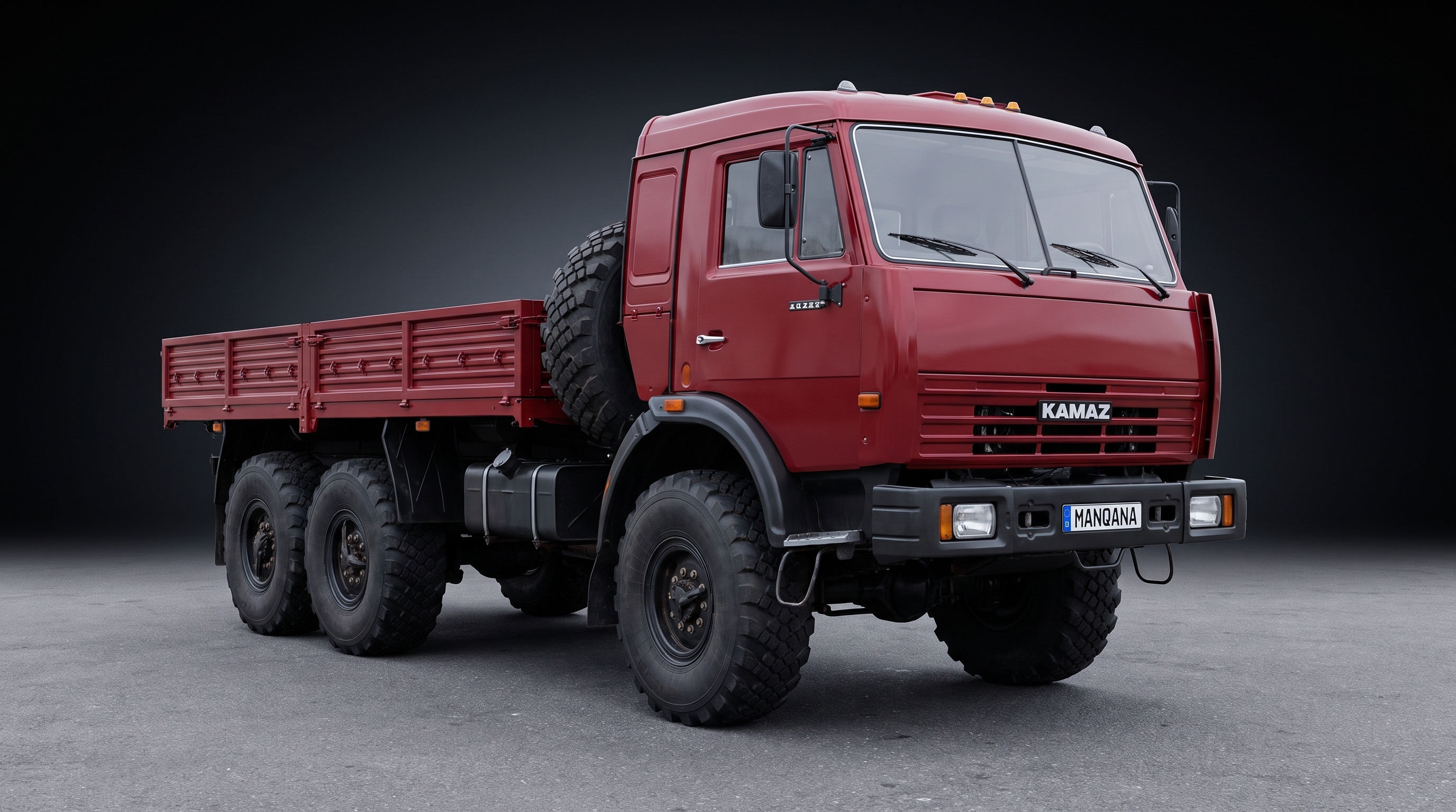 Обои для рабочего стола KAMAZ 43118, 1-е поколение, 1-й рестайлинг, Манкана