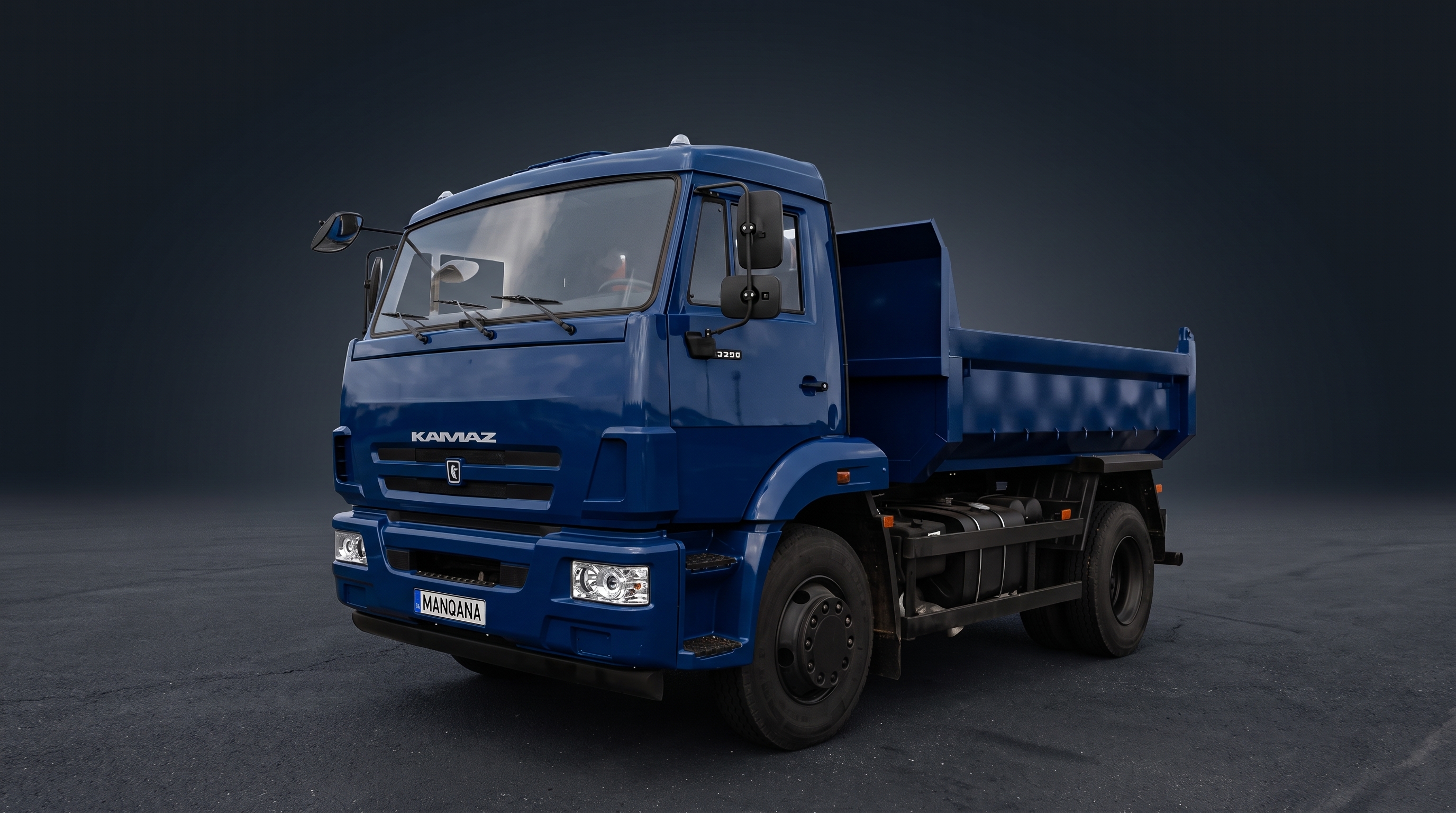 KAMAZ 43255, 1st generation, 1st facelift desktop wallpaper, Manqana