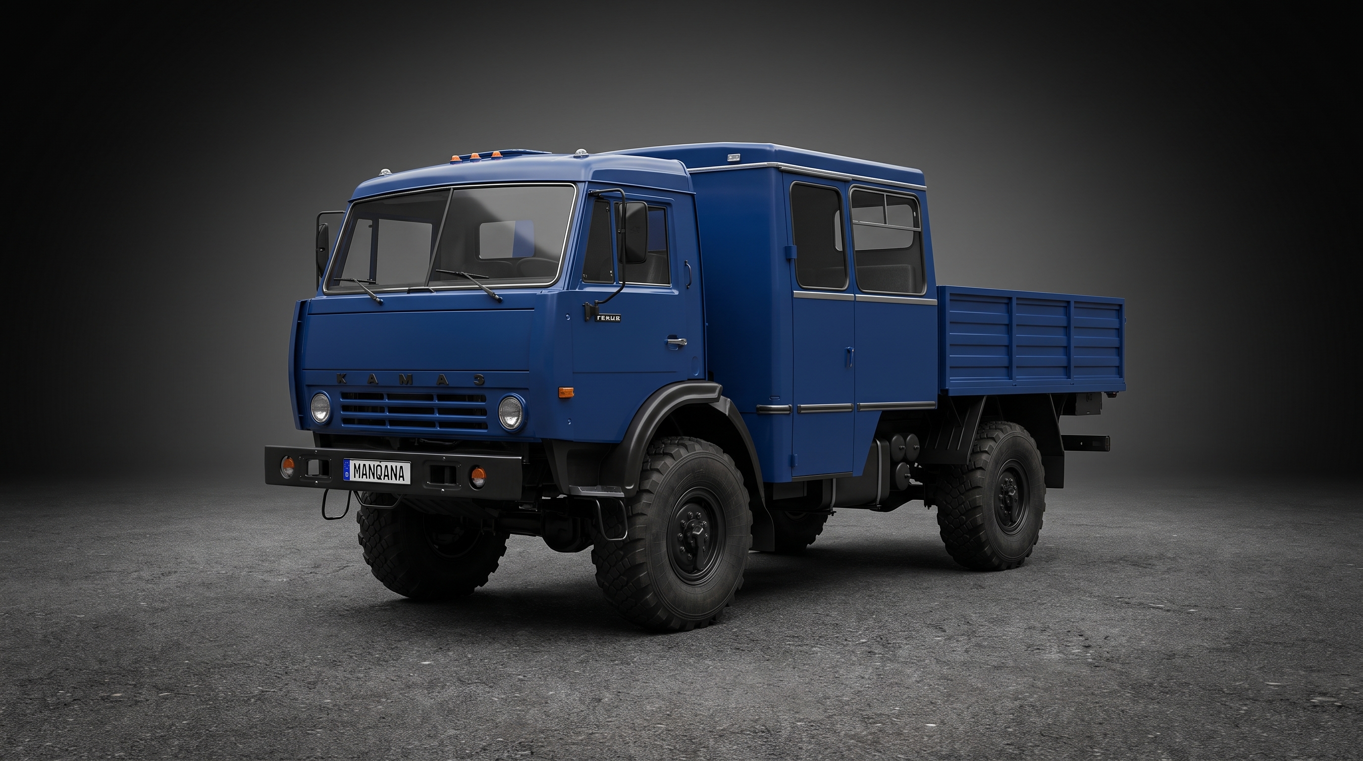 KAMAZ 4326, 1 世代 デスクトップの壁紙、マンカナ