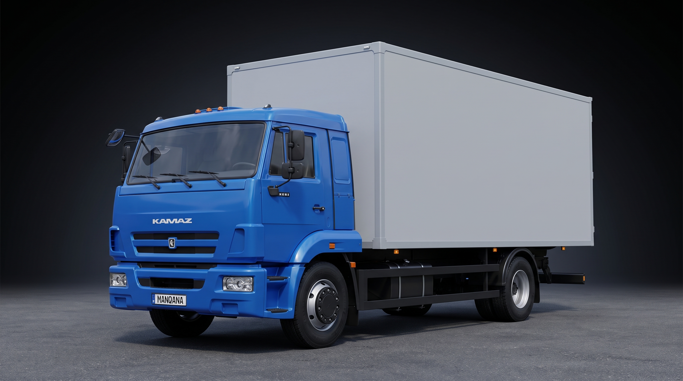 טפט לשולחן העבודה של KAMAZ 5308, 1 דוֹר, Manqana