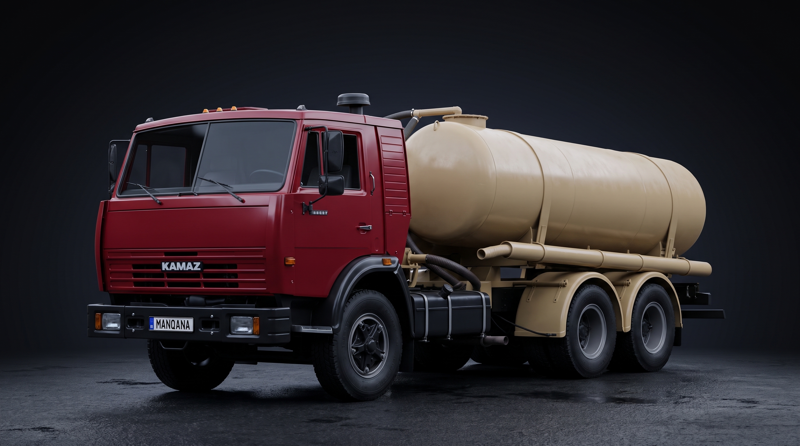 KAMAZ 53205, 1 世代 デスクトップの壁紙、マンカナ