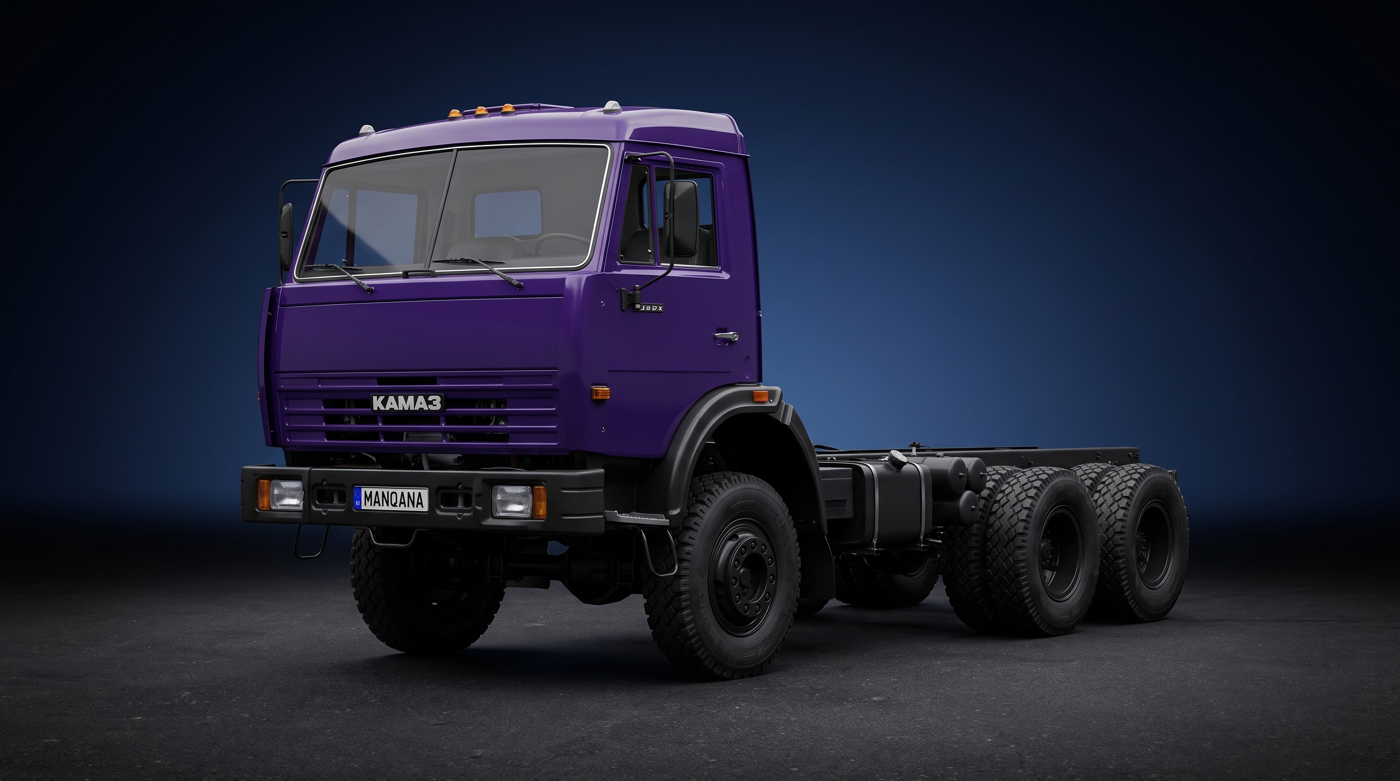 KAMAZ 53228, 1 世代 デスクトップの壁紙、マンカナ