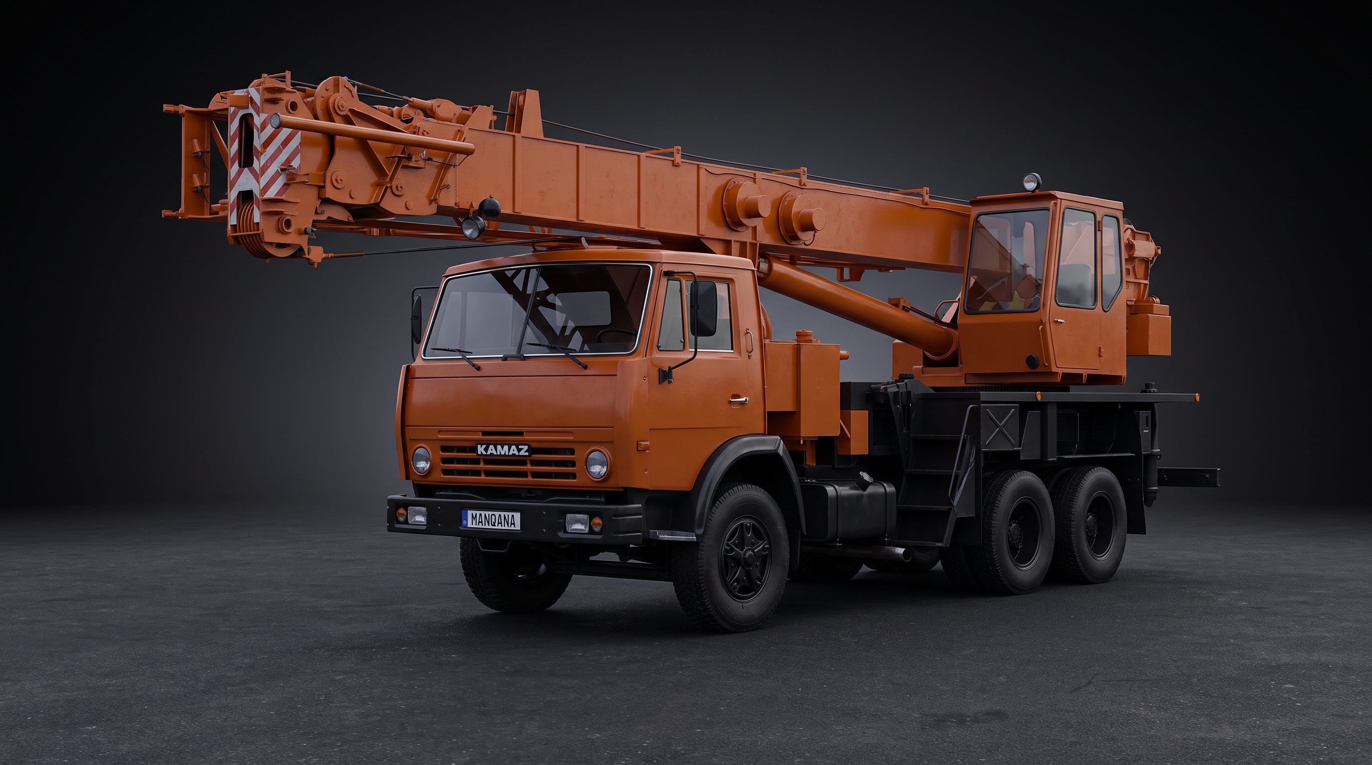טפט לשולחן העבודה של KAMAZ 53229, 1 דוֹר, Manqana