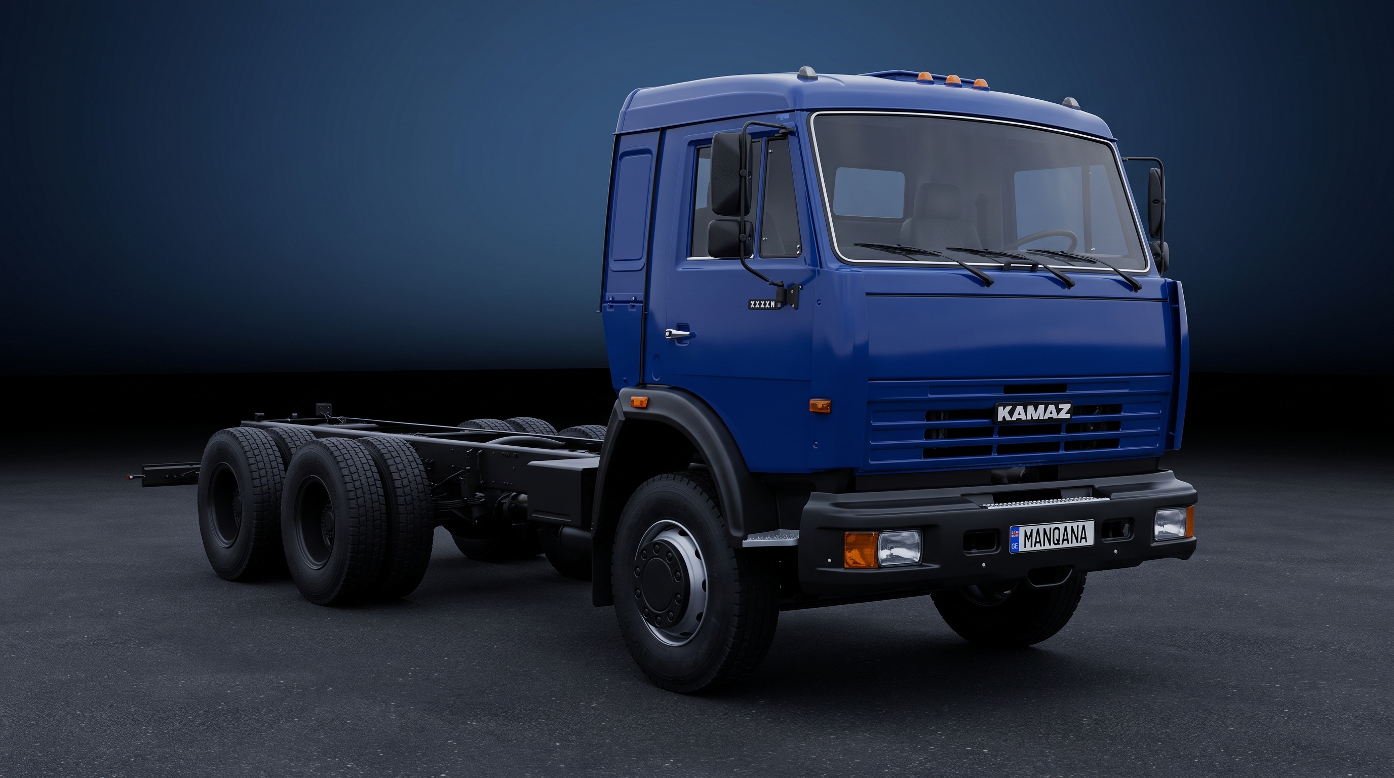 KAMAZ 53229, 1-ლი თაობა, 1-ლი სახის ლიფტინგი დესკტოპის ფონი, Manqana