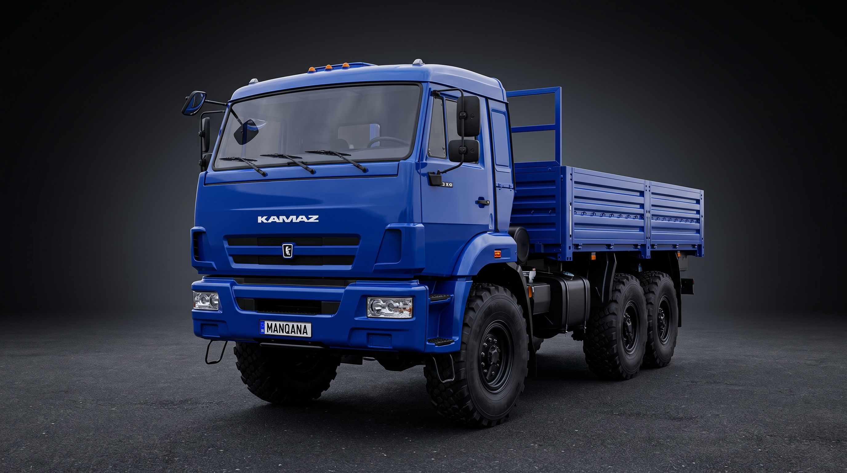טפט לשולחן העבודה של KAMAZ 5350, 2 דוֹר, Manqana