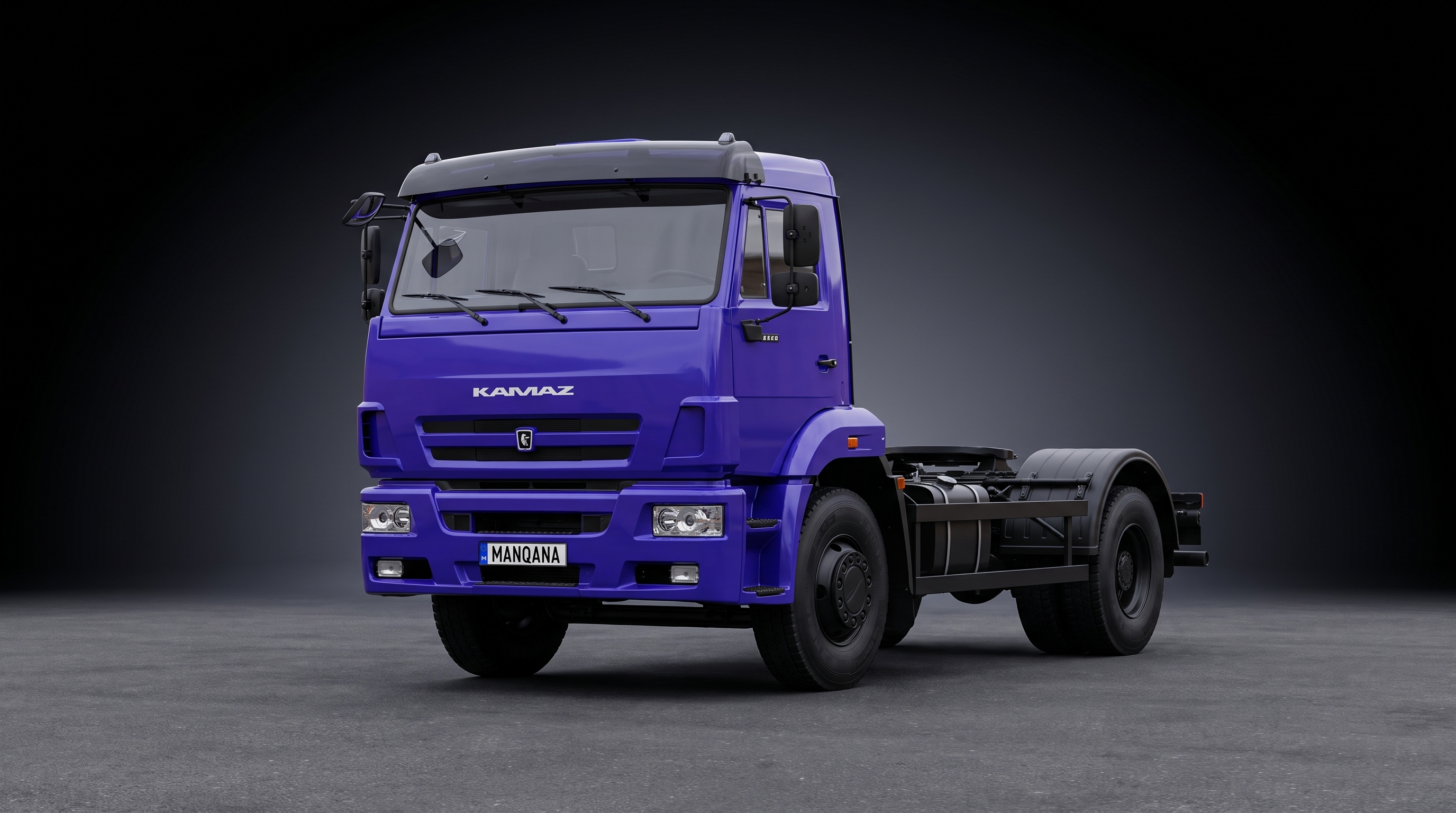 Обои для рабочего стола KAMAZ 53605, 1-е поколение, 1-й рестайлинг, Манкана