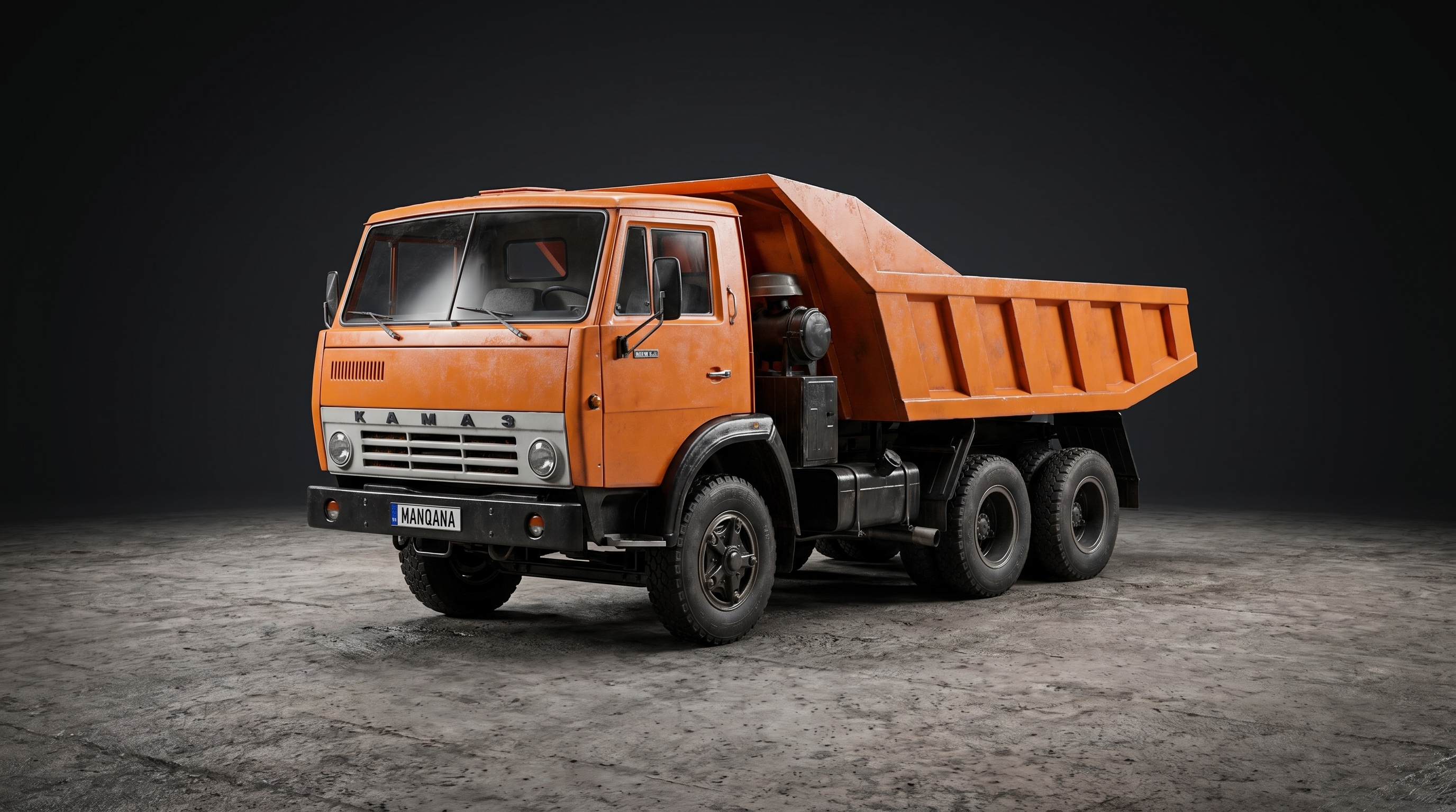 טפט לשולחן העבודה של KAMAZ 5511, 1 דוֹר, Manqana