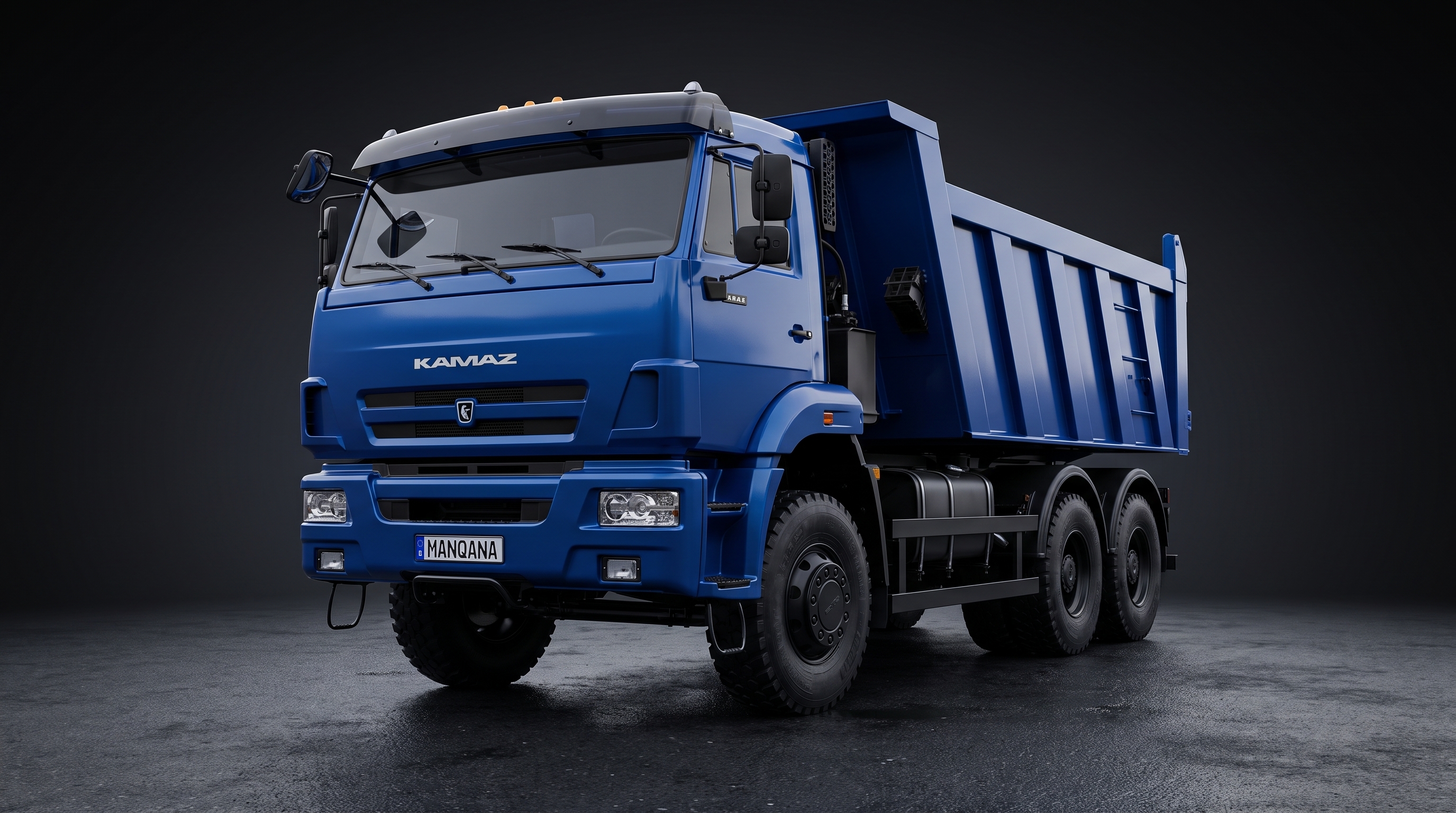טפט לשולחן העבודה של KAMAZ 6522, 1 דוֹר, Manqana