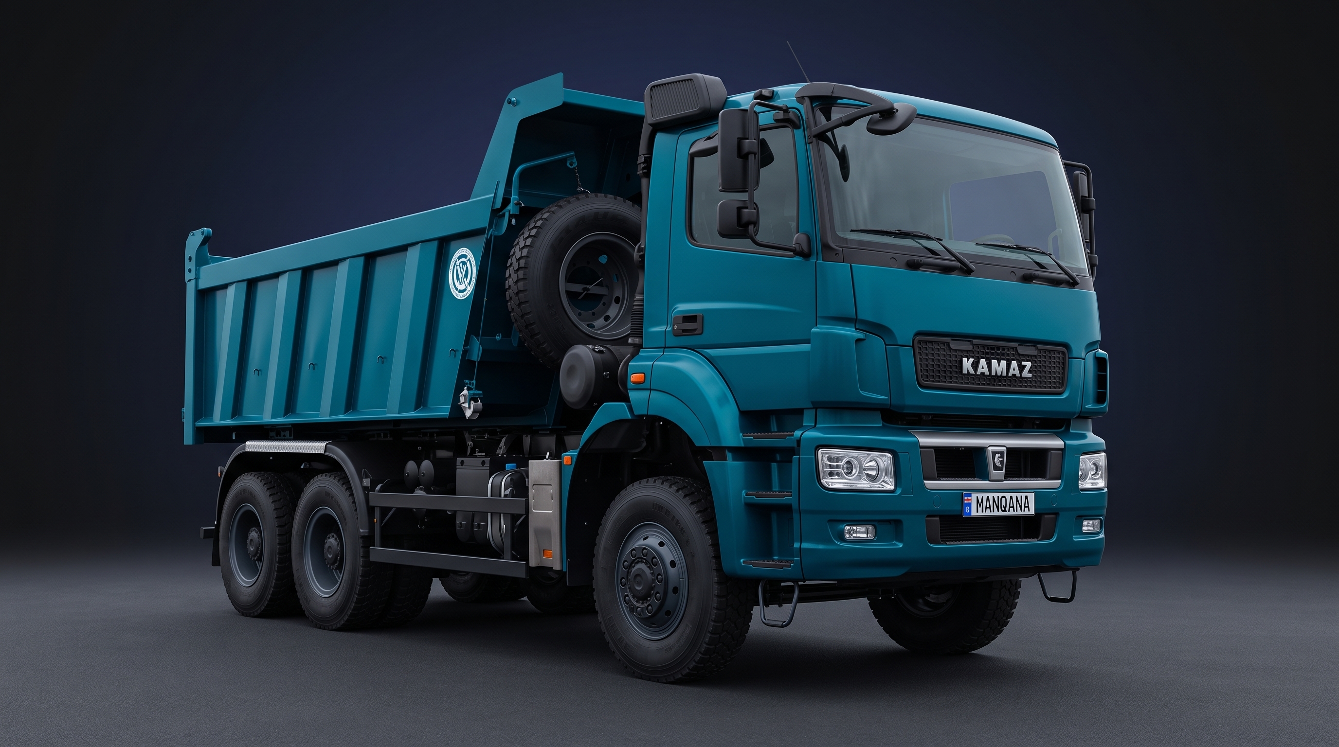 טפט לשולחן העבודה של KAMAZ 65802, 1 דוֹר, Manqana