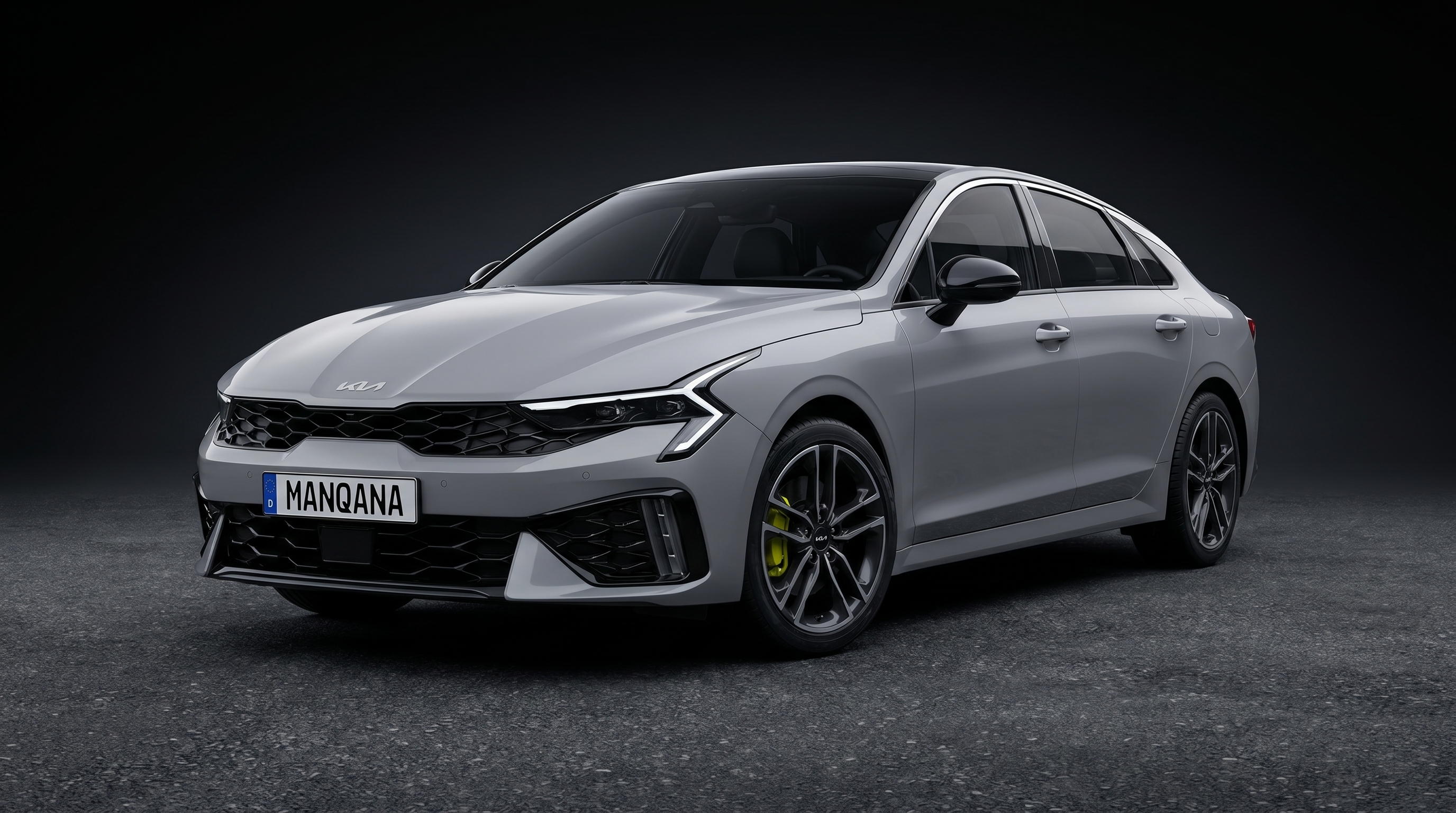 טפט לשולחן העבודה של KIA K5, 3 דוֹר, 1 מתיחת פנים, Manqana