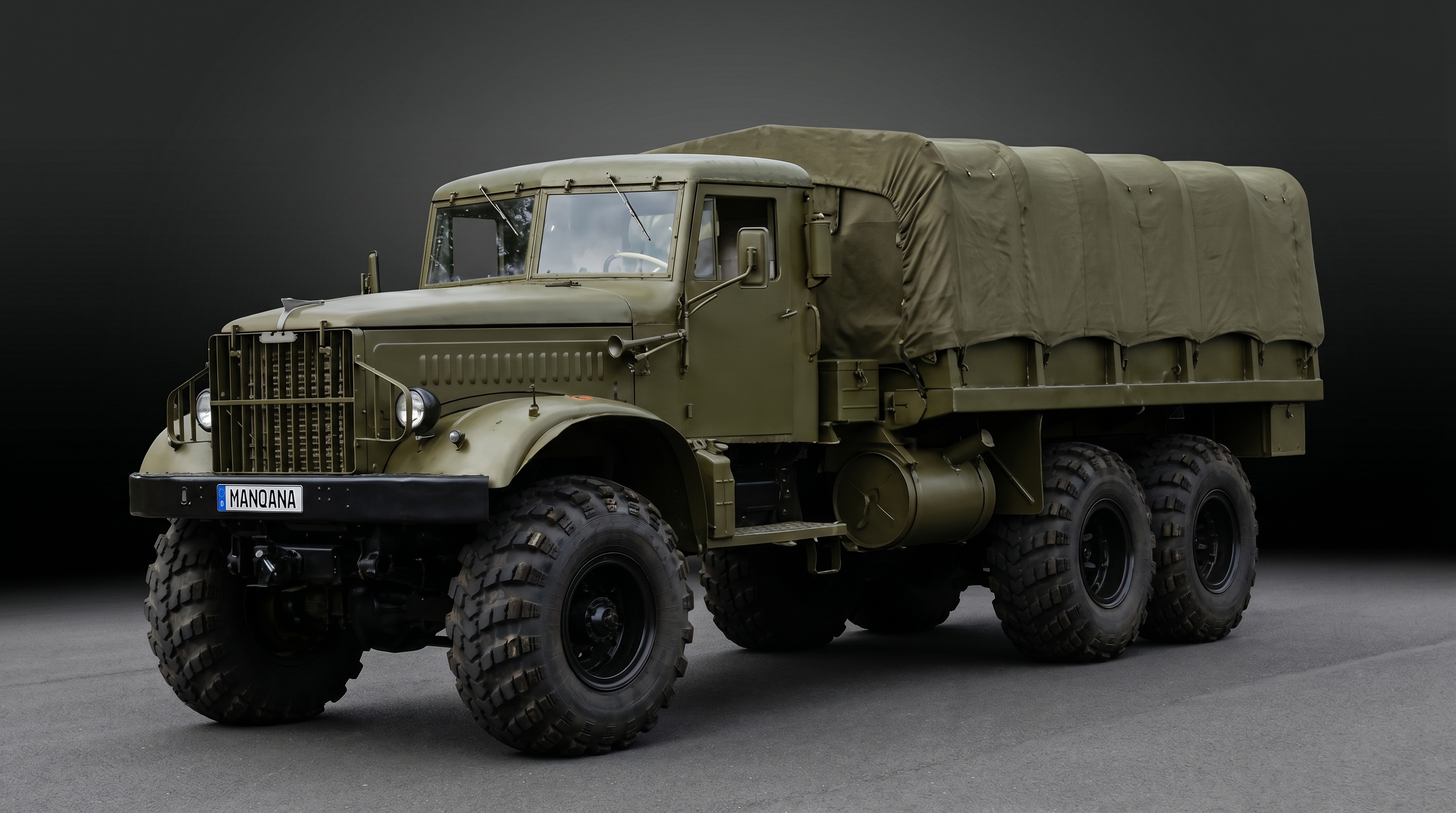 KRAZ 255, 1-ლი თაობა დესკტოპის ფონი, Manqana