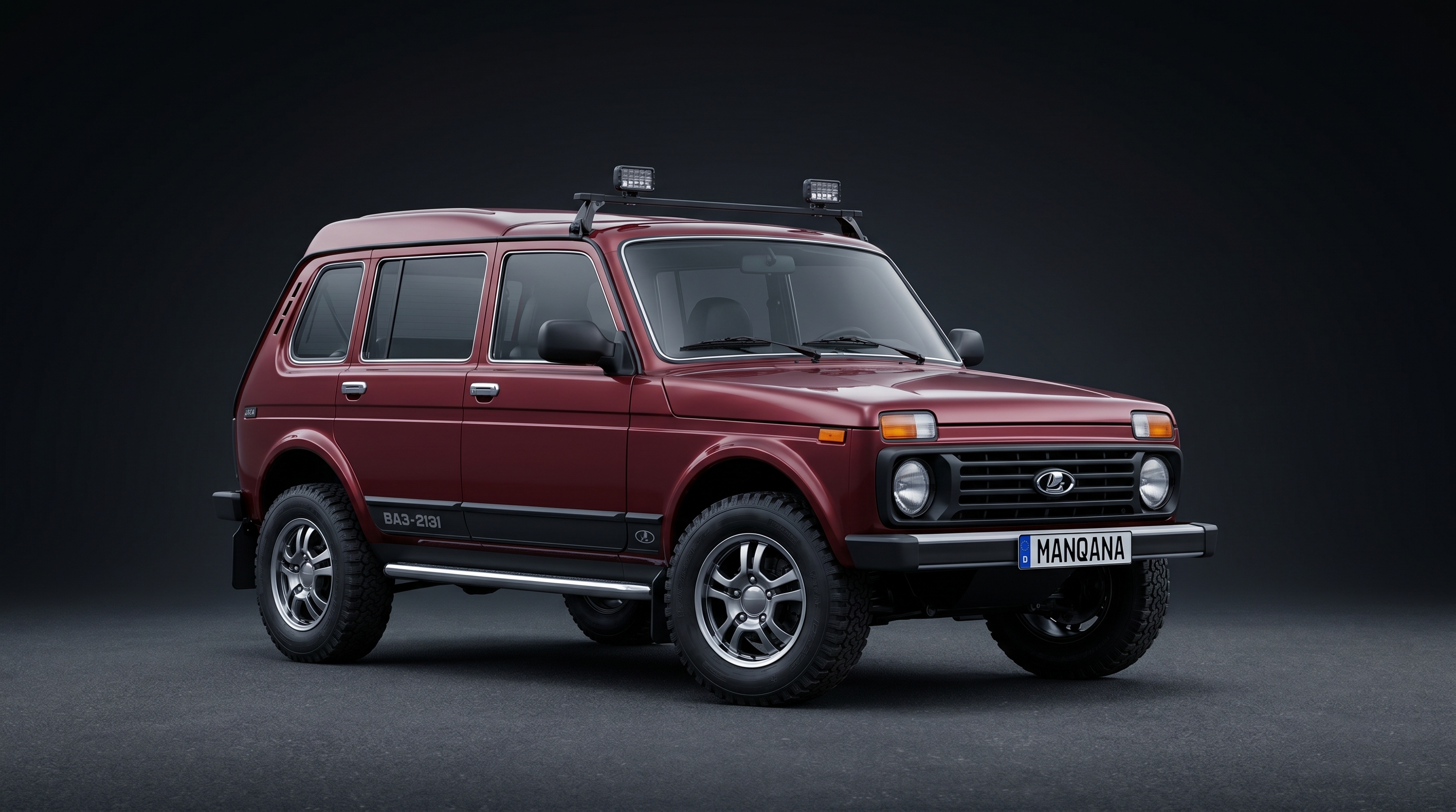 טפט לשולחן העבודה של LADA 4X4-BRONTO, 1 דוֹר, Manqana