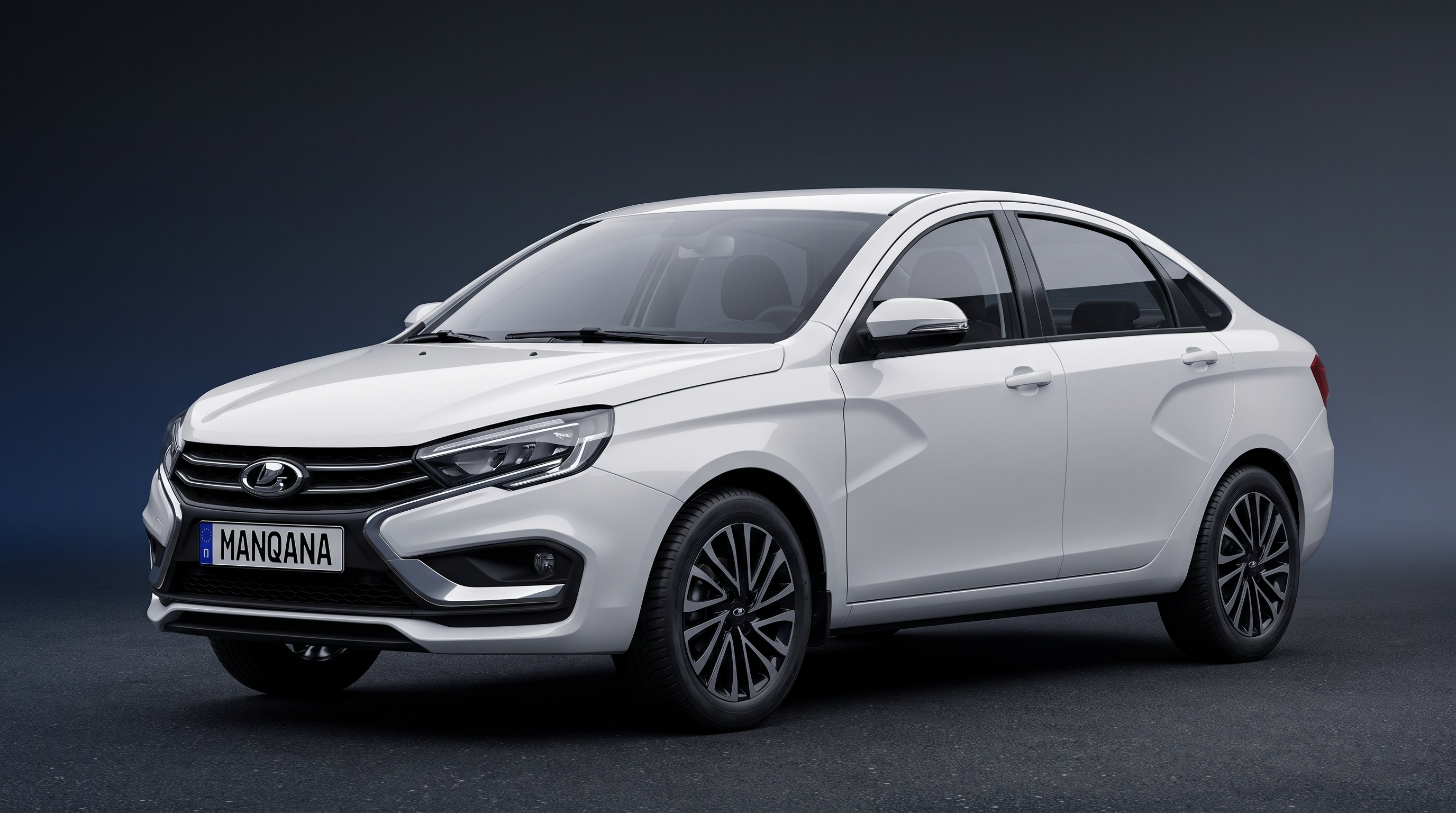 LADA AURA, 1st generation desktop wallpaper, Manqana