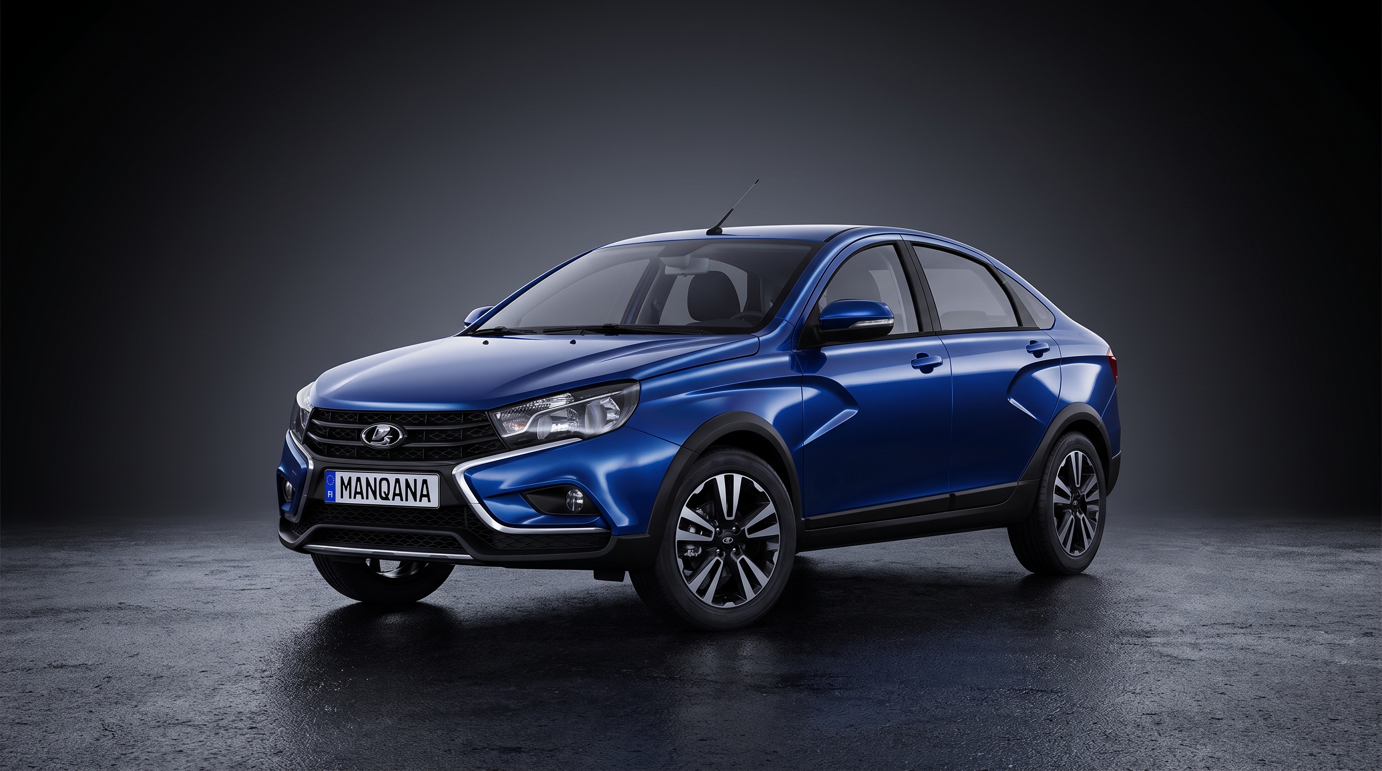 טפט לשולחן העבודה של LADA VESTA-KROSS, 1 דוֹר, Manqana