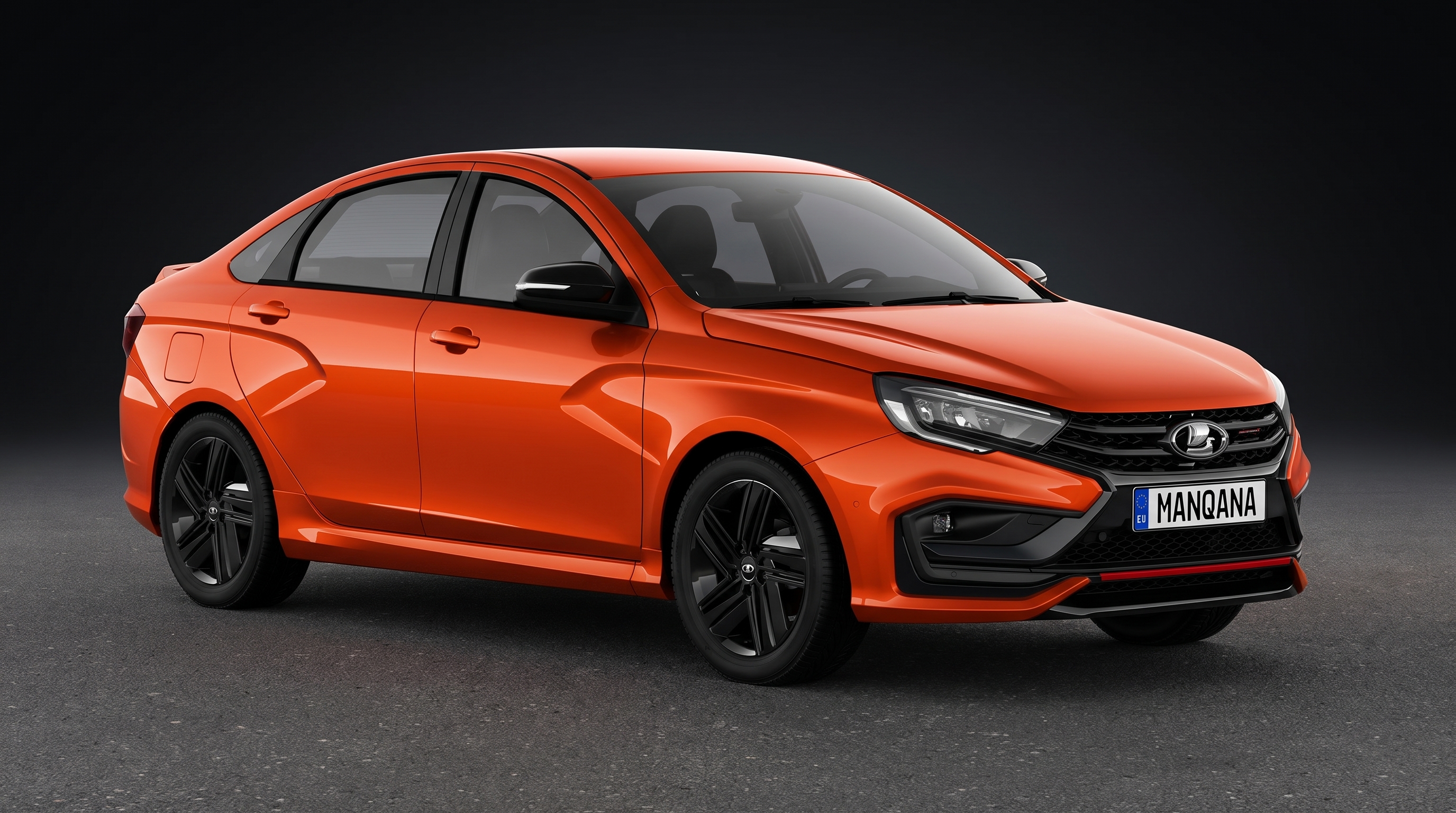 LADA VESTA-SPORT, 1st generation, 1st facelift desktop wallpaper, Manqana