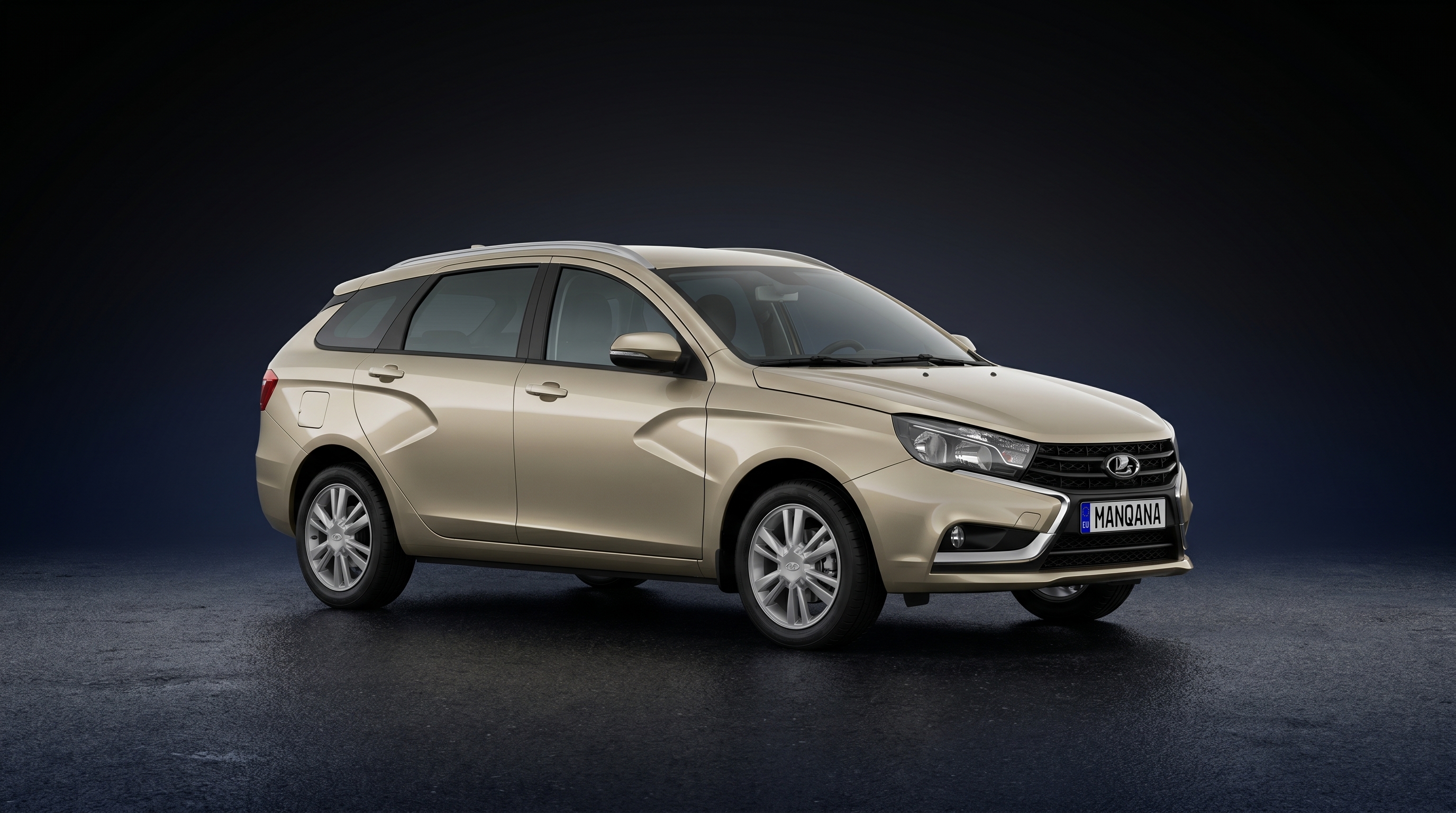 טפט לשולחן העבודה של LADA VESTA, 1 דוֹר, Manqana