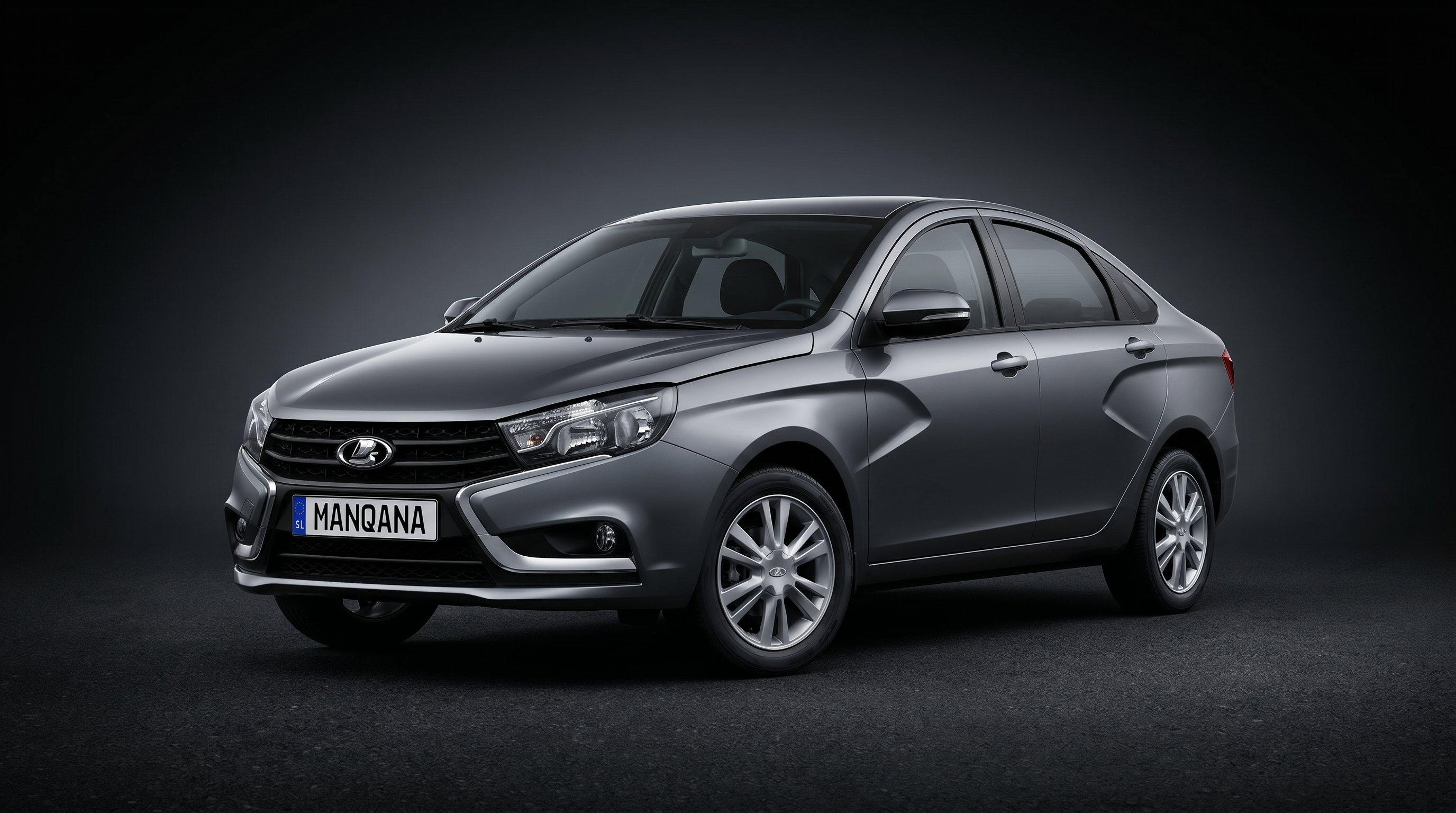 טפט לשולחן העבודה של LADA VESTA, 1 דוֹר, 1 מתיחת פנים, Manqana