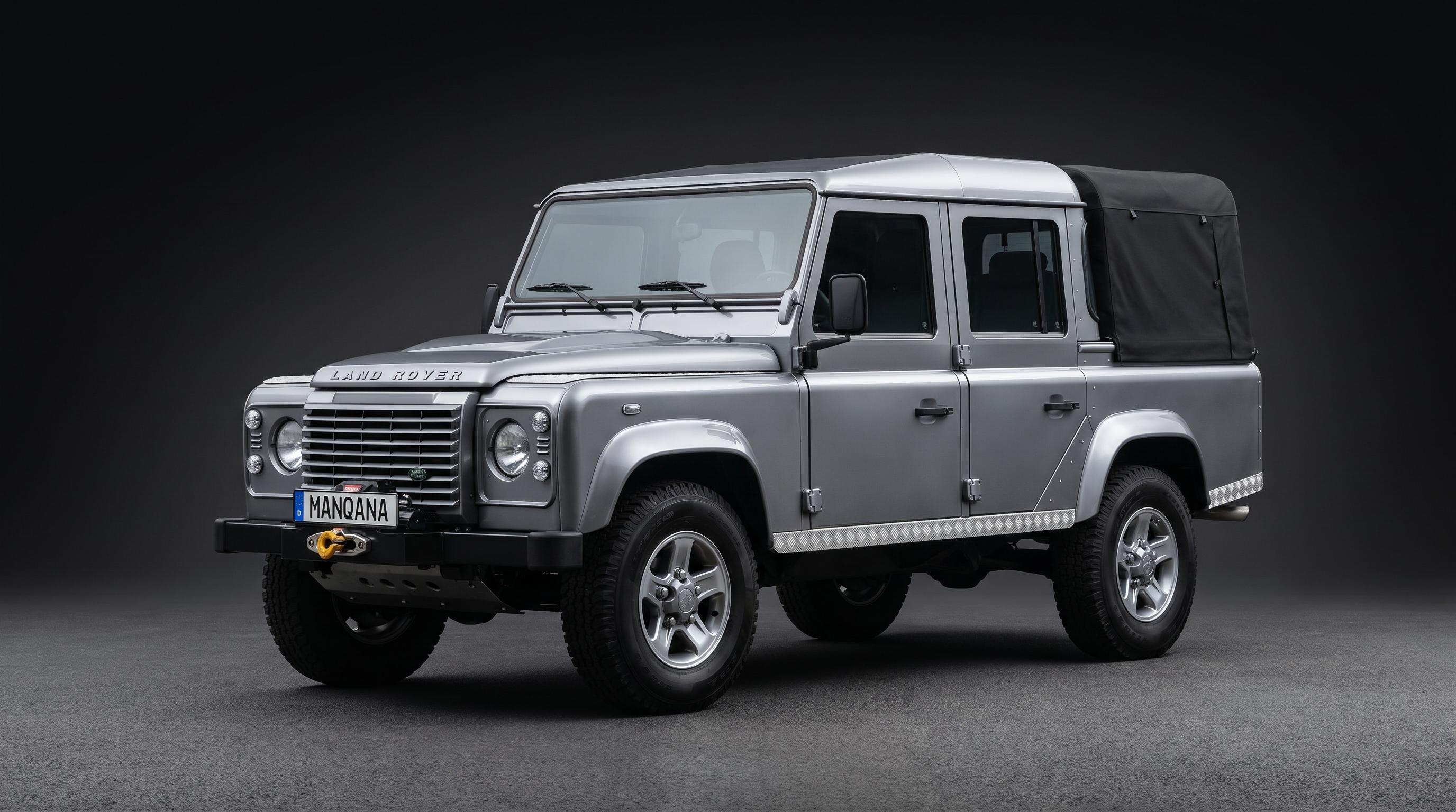 LAND-ROVER DEFENDER, 1-ლი თაობა, 1-ლი სახის ლიფტინგი დესკტოპის ფონი, Manqana