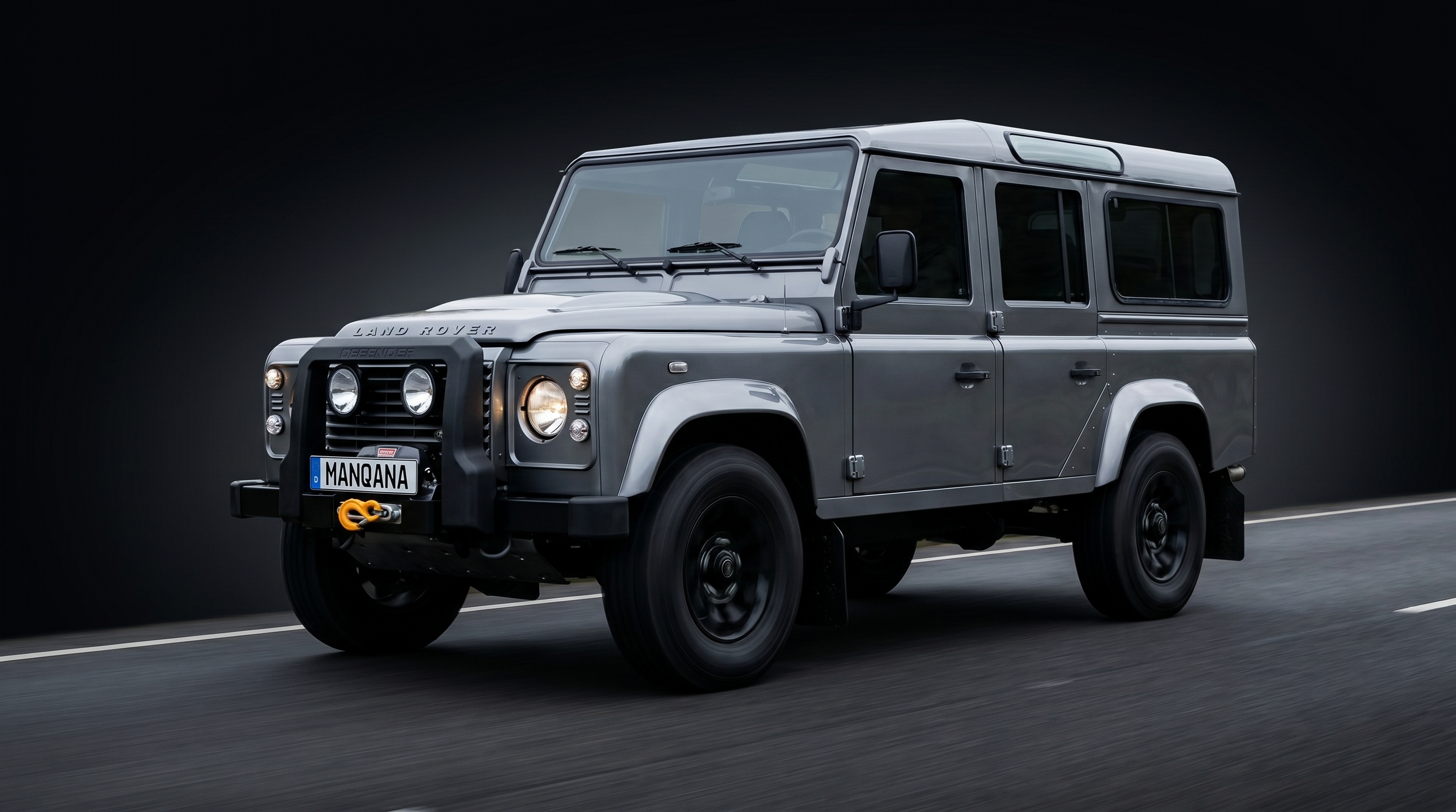 LAND-ROVER DEFENDER, 1st generation, 1st facelift desktop wallpaper, Manqana