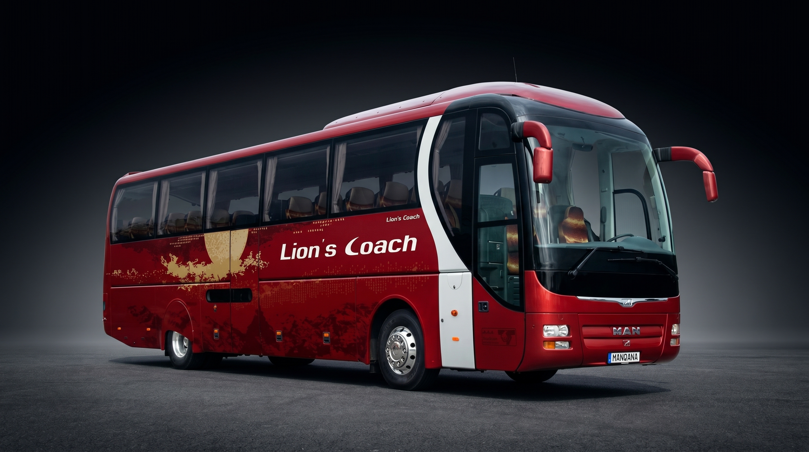 MAN LIONS-COACH, მე-2 თაობა დესკტოპის ფონი, Manqana