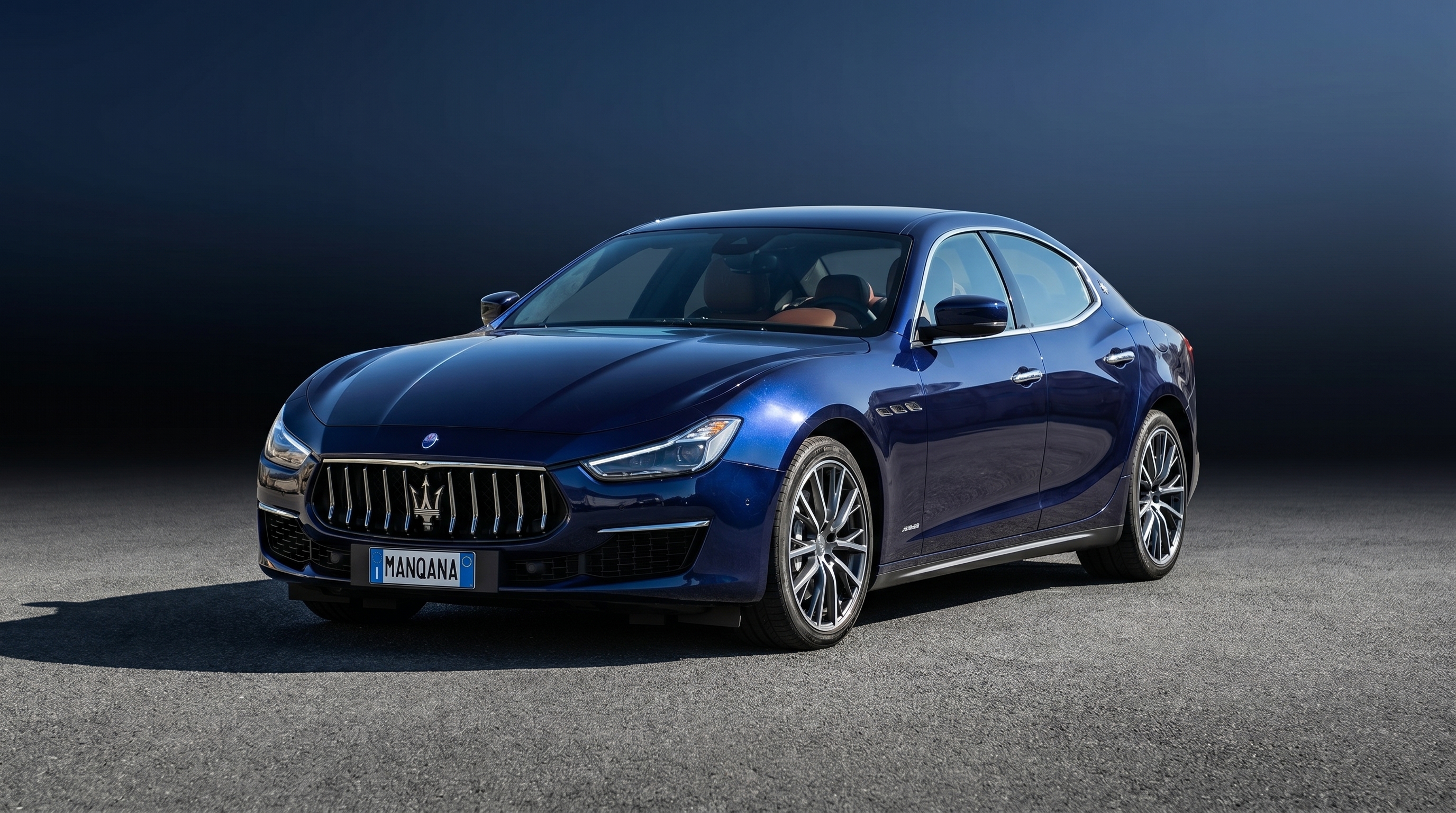 Обои для рабочего стола MASERATI GHIBLI, 3-е поколение, 2-й рестайлинг, Манкана