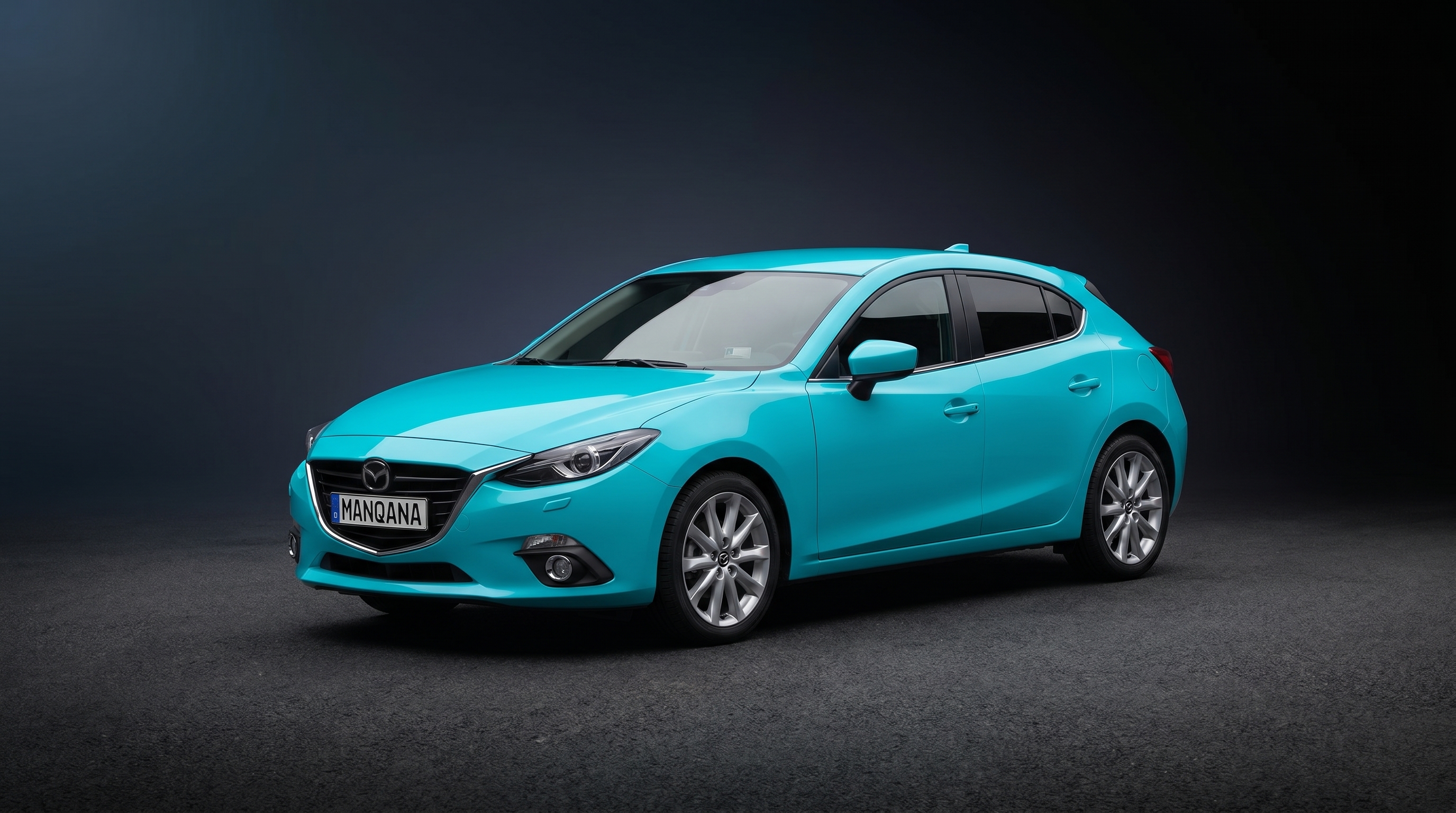 טפט לשולחן העבודה של MAZDA MAZDA3, 3 דוֹר, 1 מתיחת פנים, Manqana