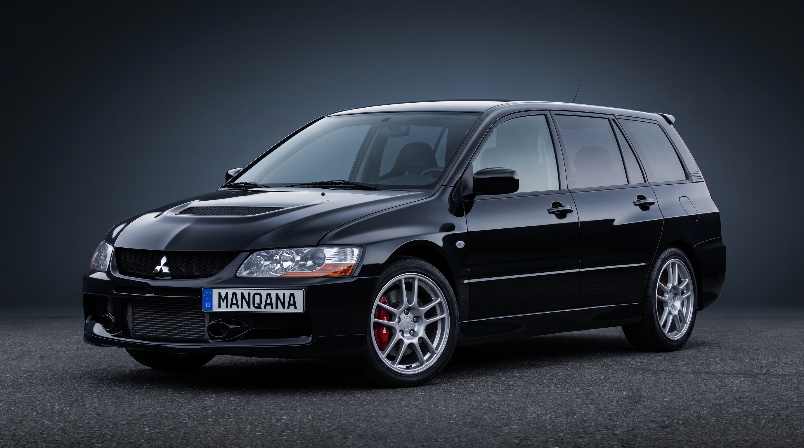 טפט לשולחן העבודה של MITSUBISHI LANCER-EVOLUTION, 9 דוֹר, Manqana