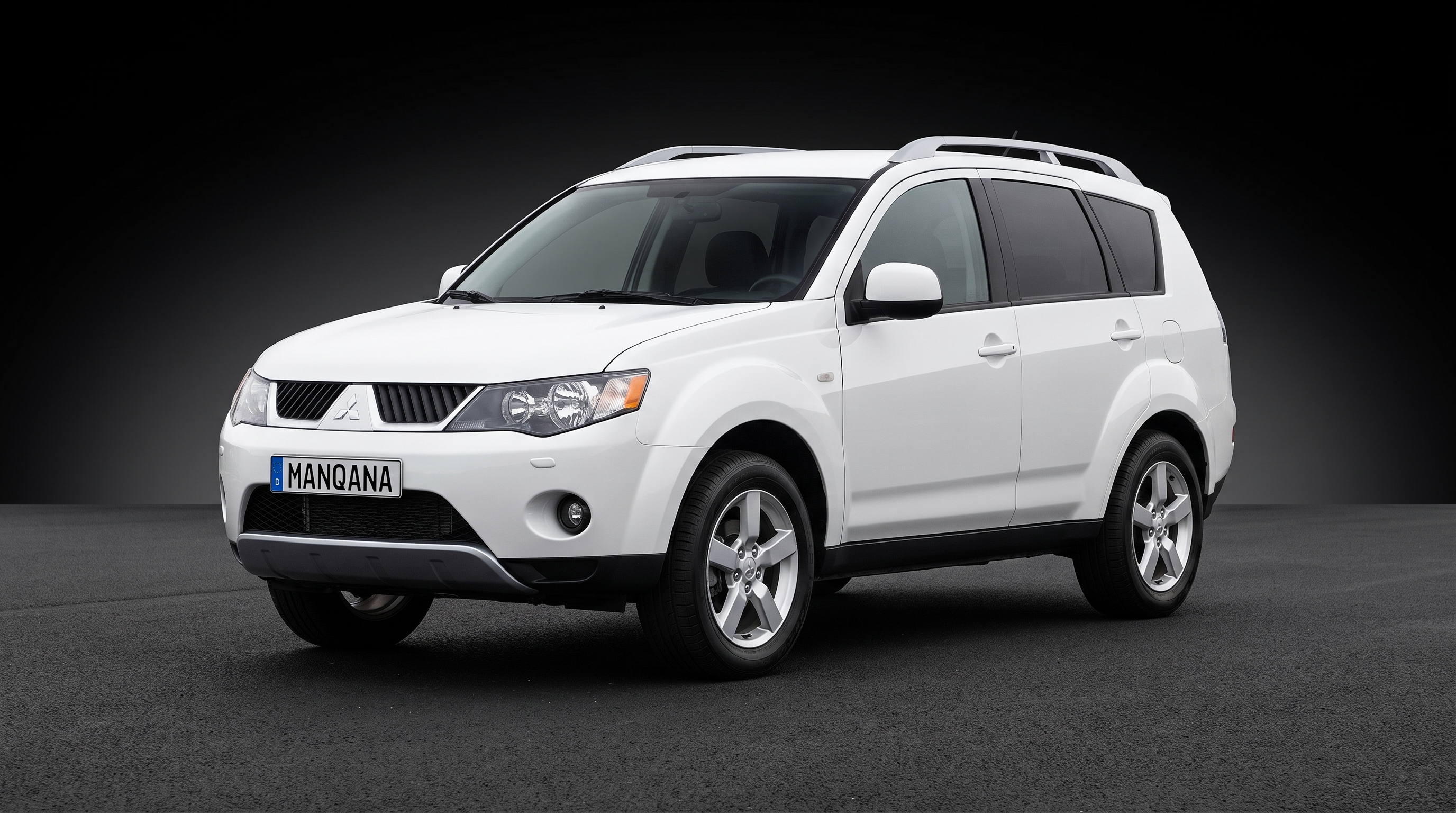 MITSUBISHI OUTLANDER, 2nd generation desktop wallpaper, Manqana