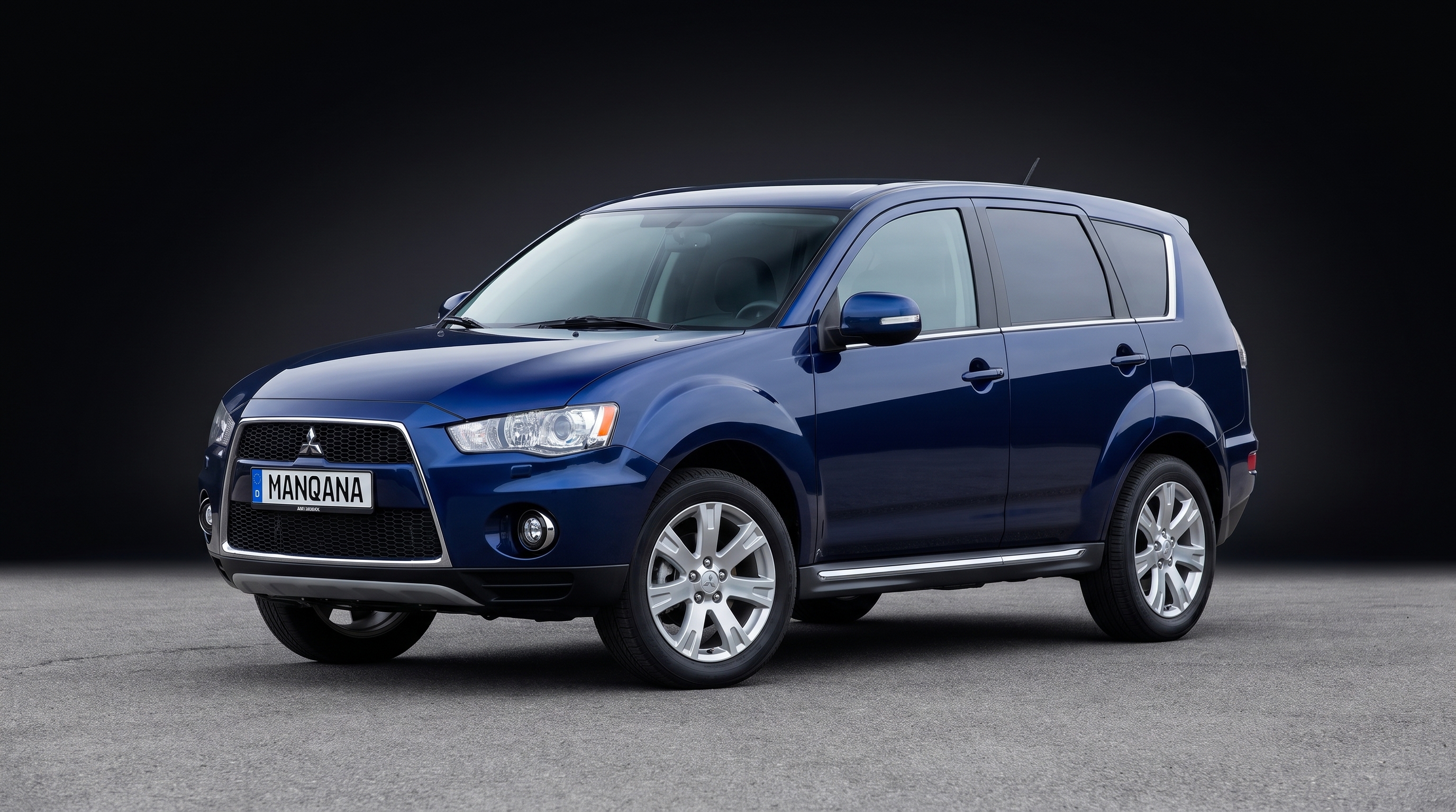 MITSUBISHI OUTLANDER, 2 世代, 1 フェイスリフト デスクトップの壁紙、マンカナ