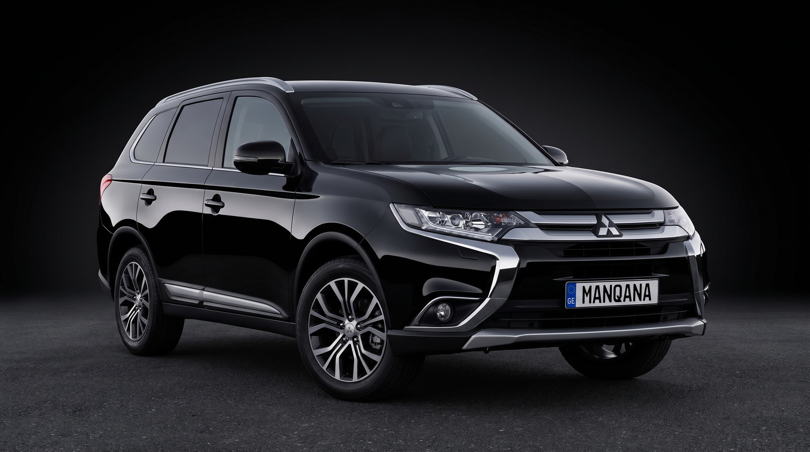Обои для рабочего стола MITSUBISHI OUTLANDER, 3-е поколение, 2-й рестайлинг, Манкана