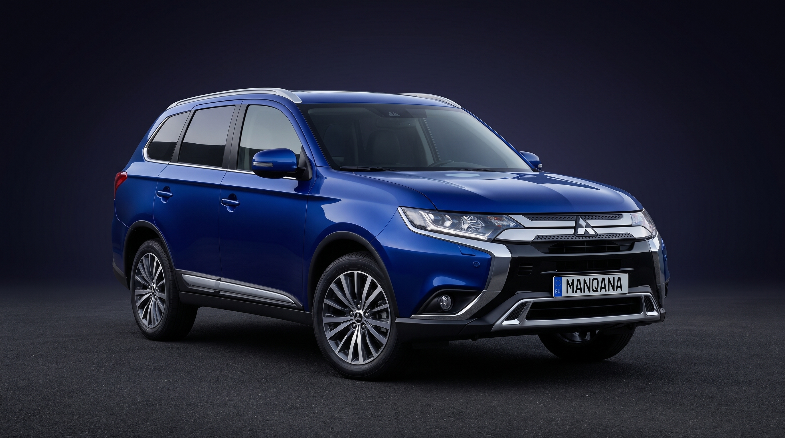Обои для рабочего стола MITSUBISHI OUTLANDER, 3-е поколение, 2-й рестайлинг, Манкана